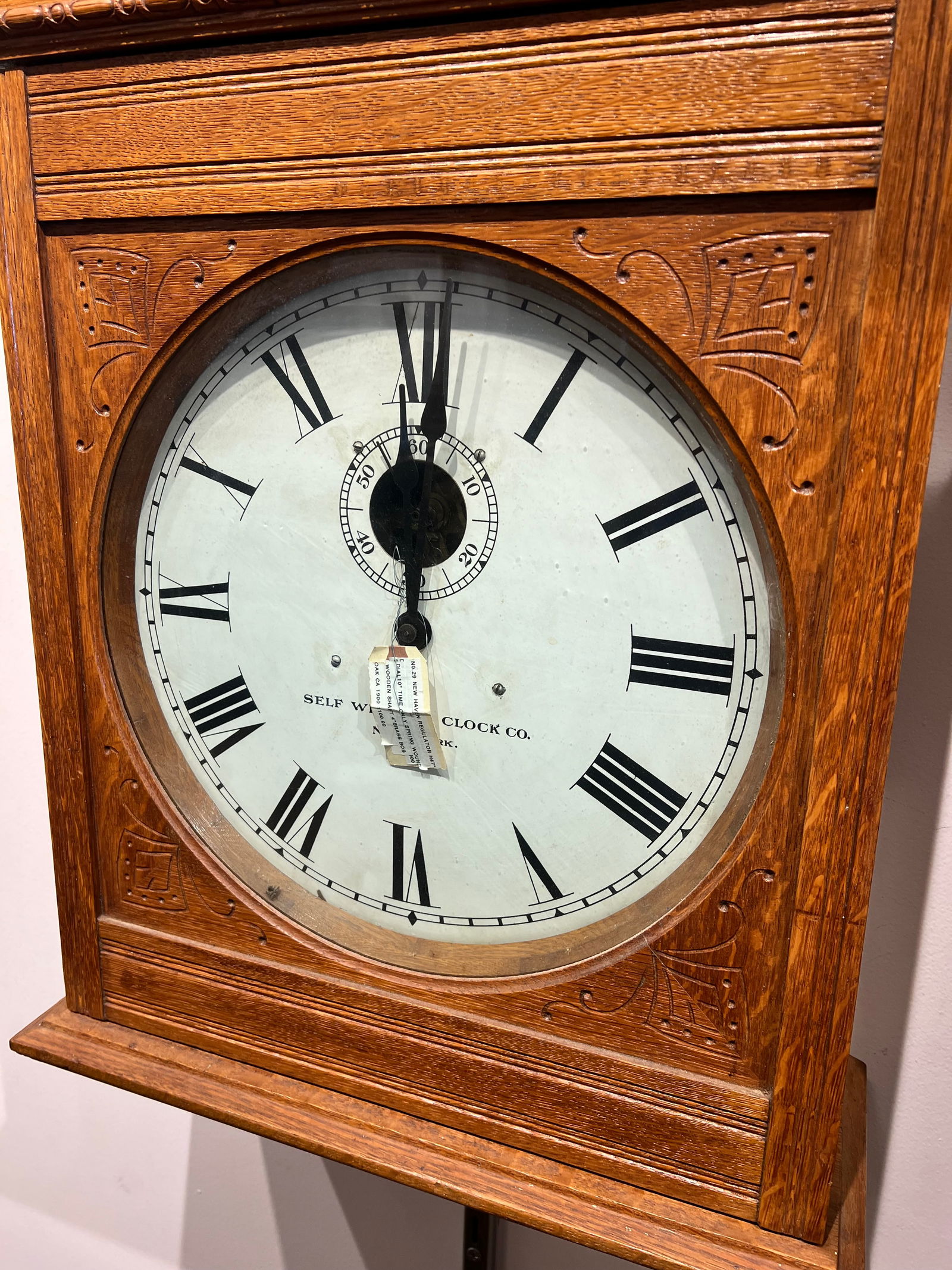 Self Winding Clock Co. Hanging Wall Clock - 5