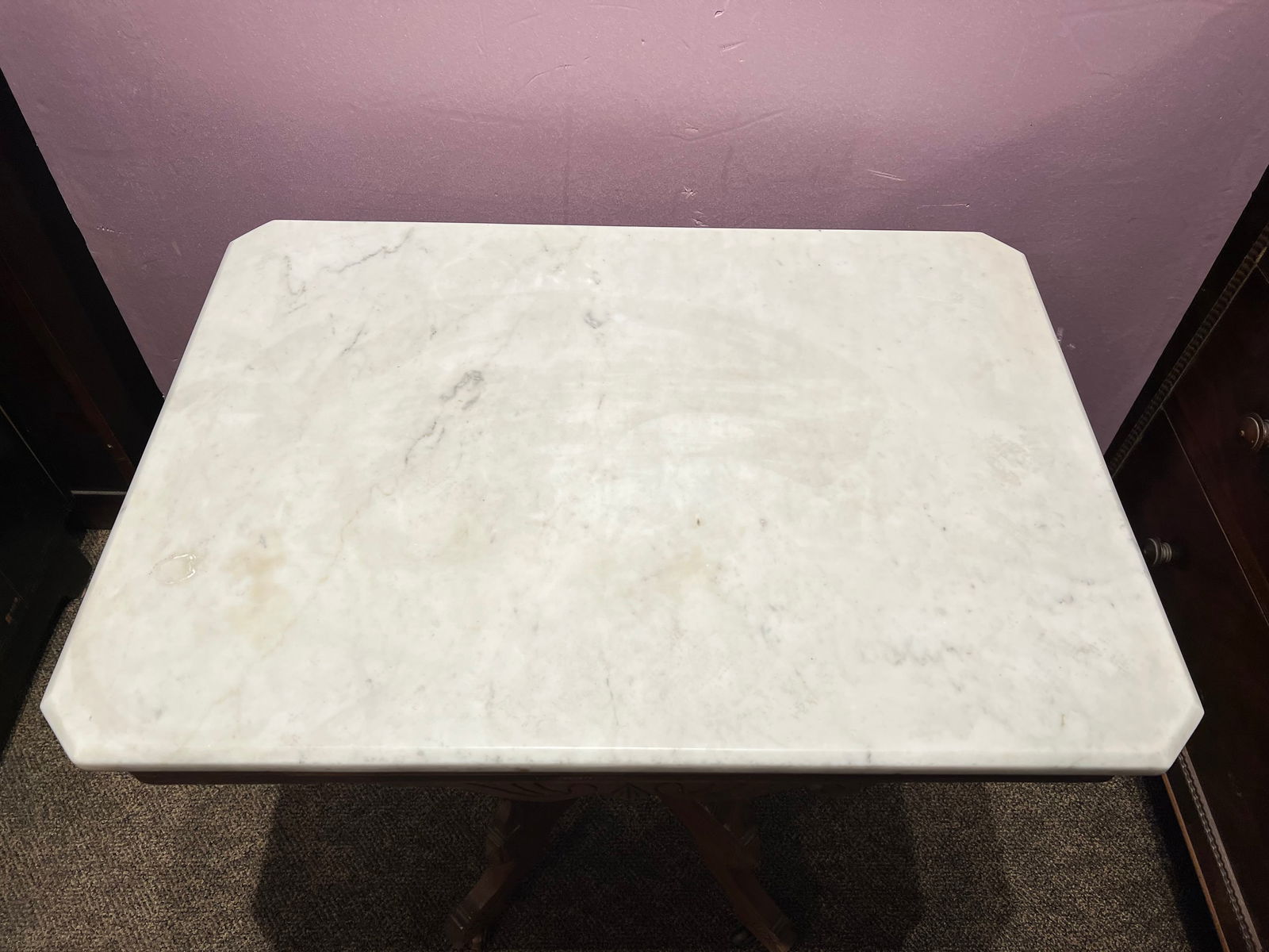 Marble Top Table - 3