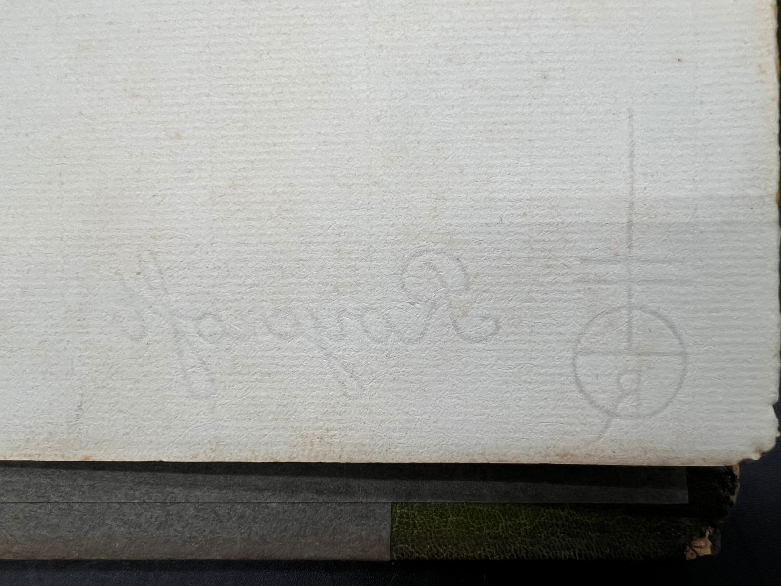 Large Leatherbound Book - 5