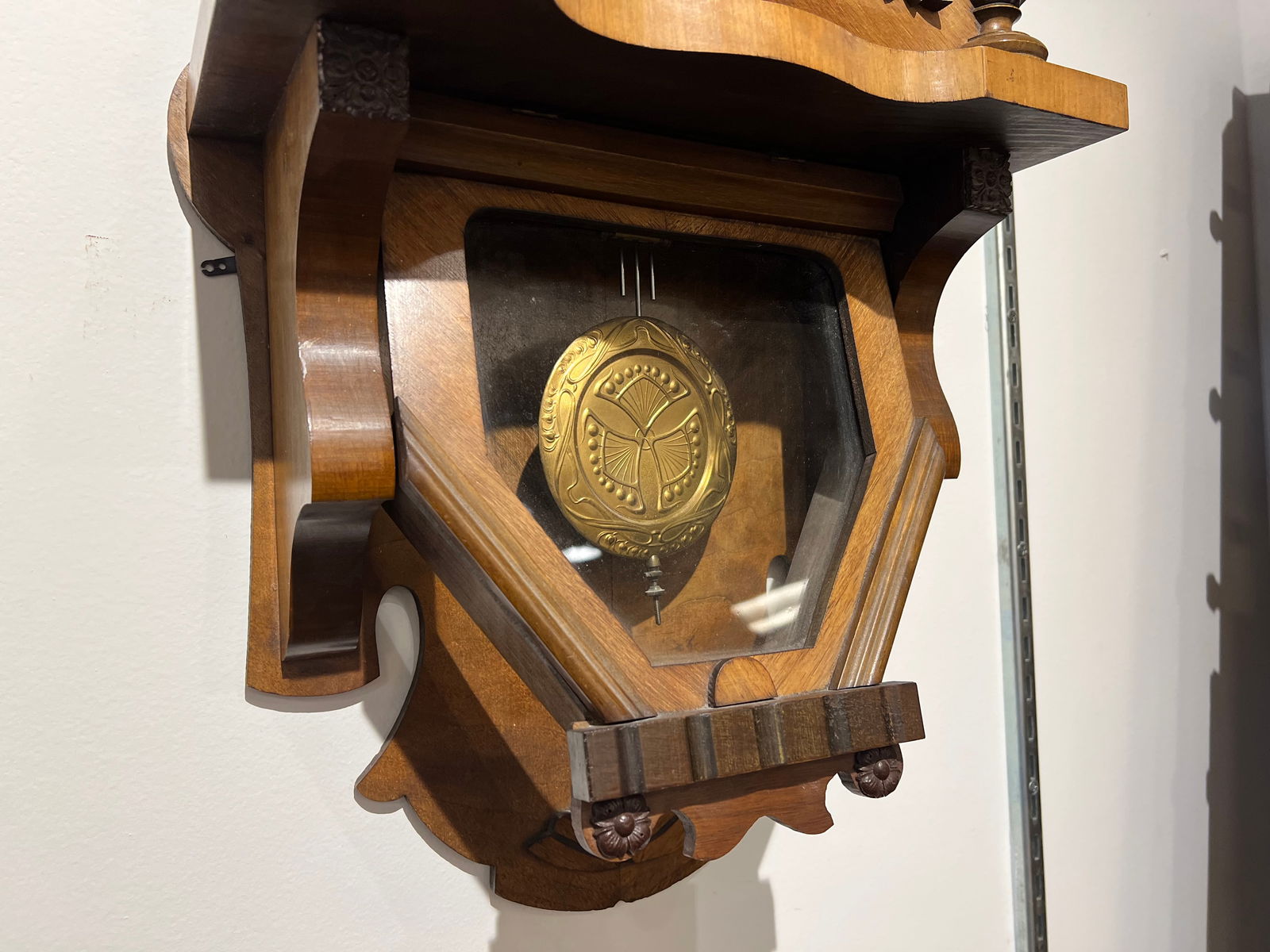 Attributed to Gustav Becker Hanging Wall Clock - 3