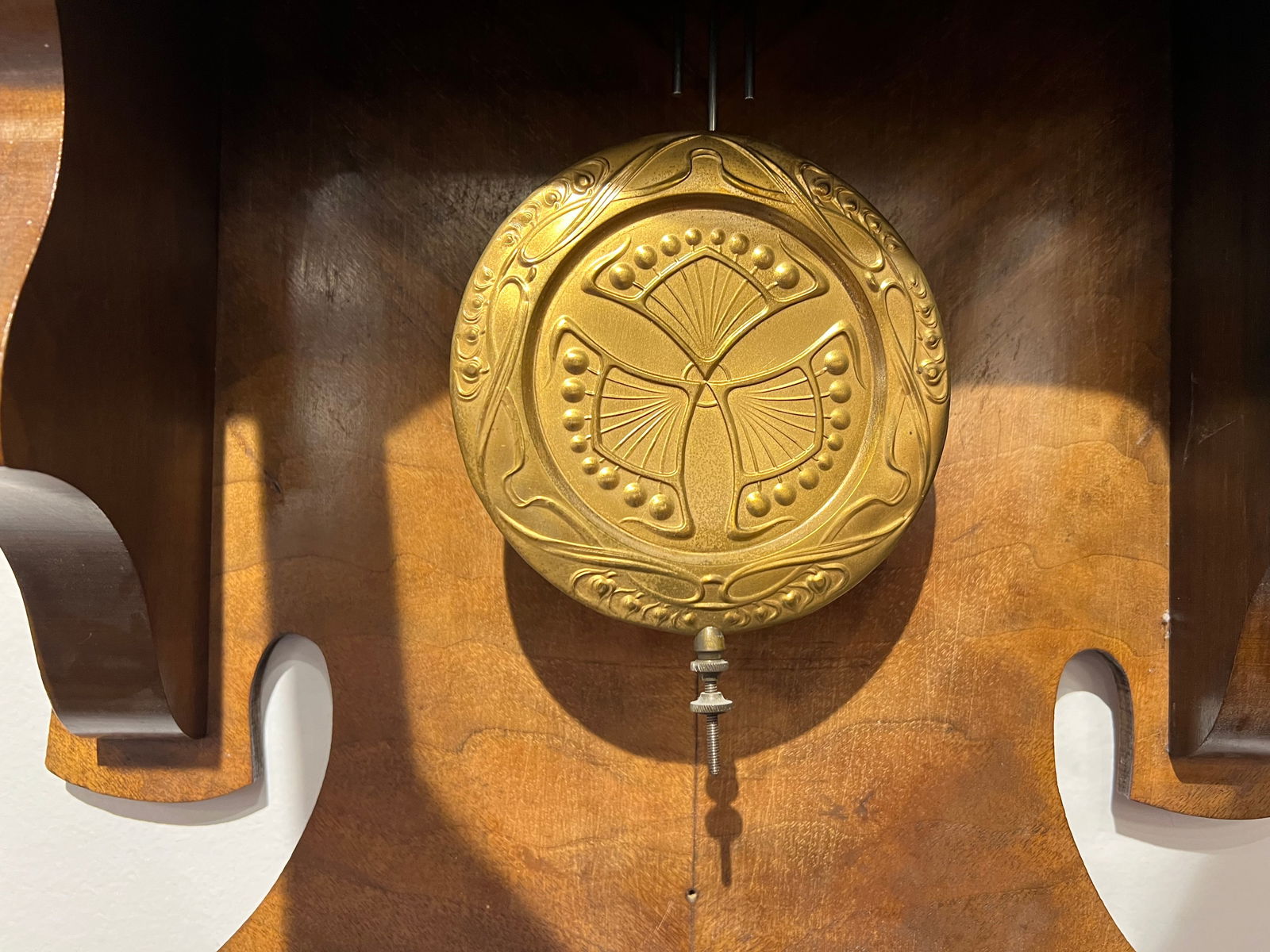 Attributed to Gustav Becker Hanging Wall Clock - 7