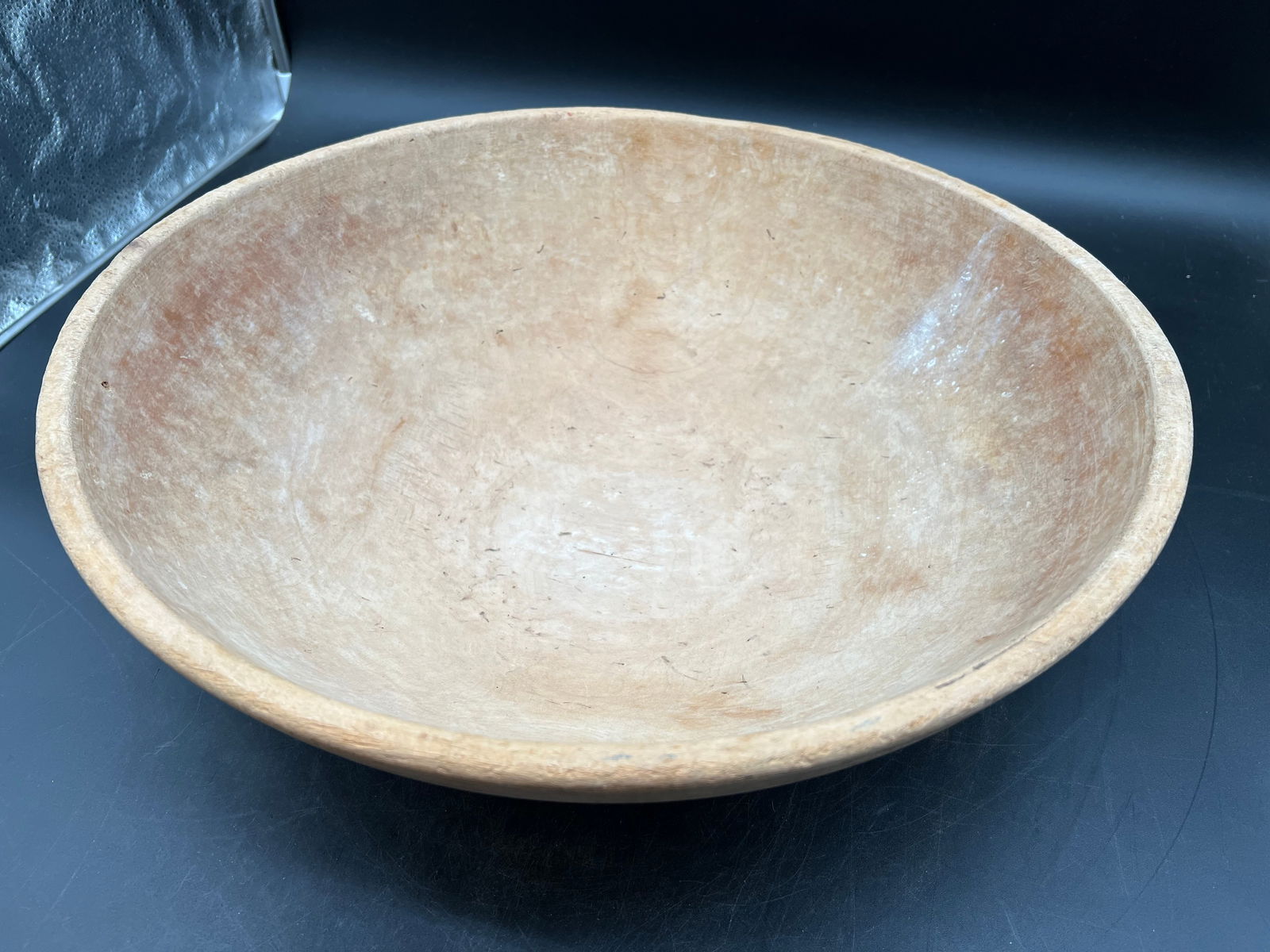 Wooden Dough Bowl (1 of 4)