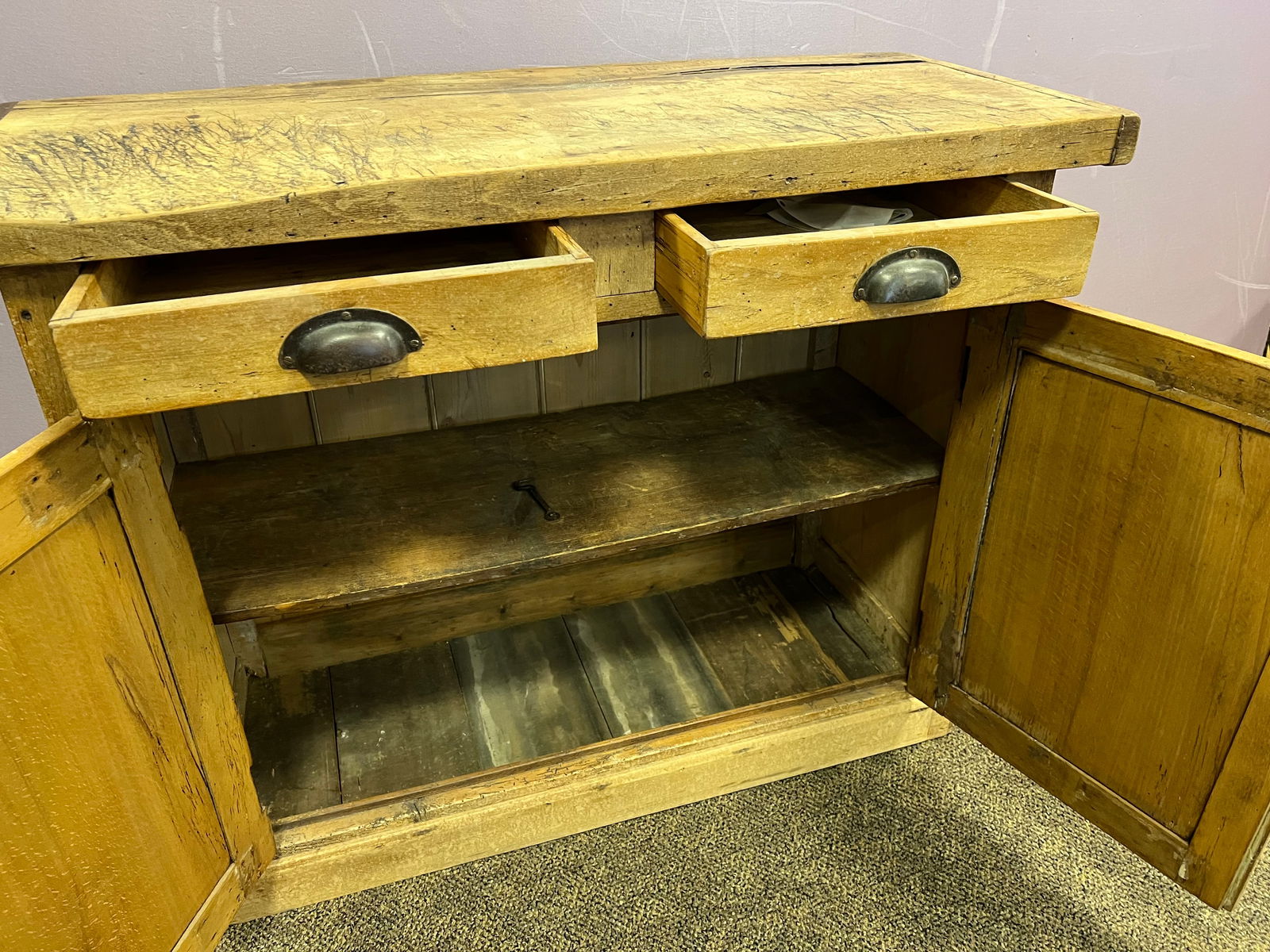 Primitive Sideboard/Server - 7