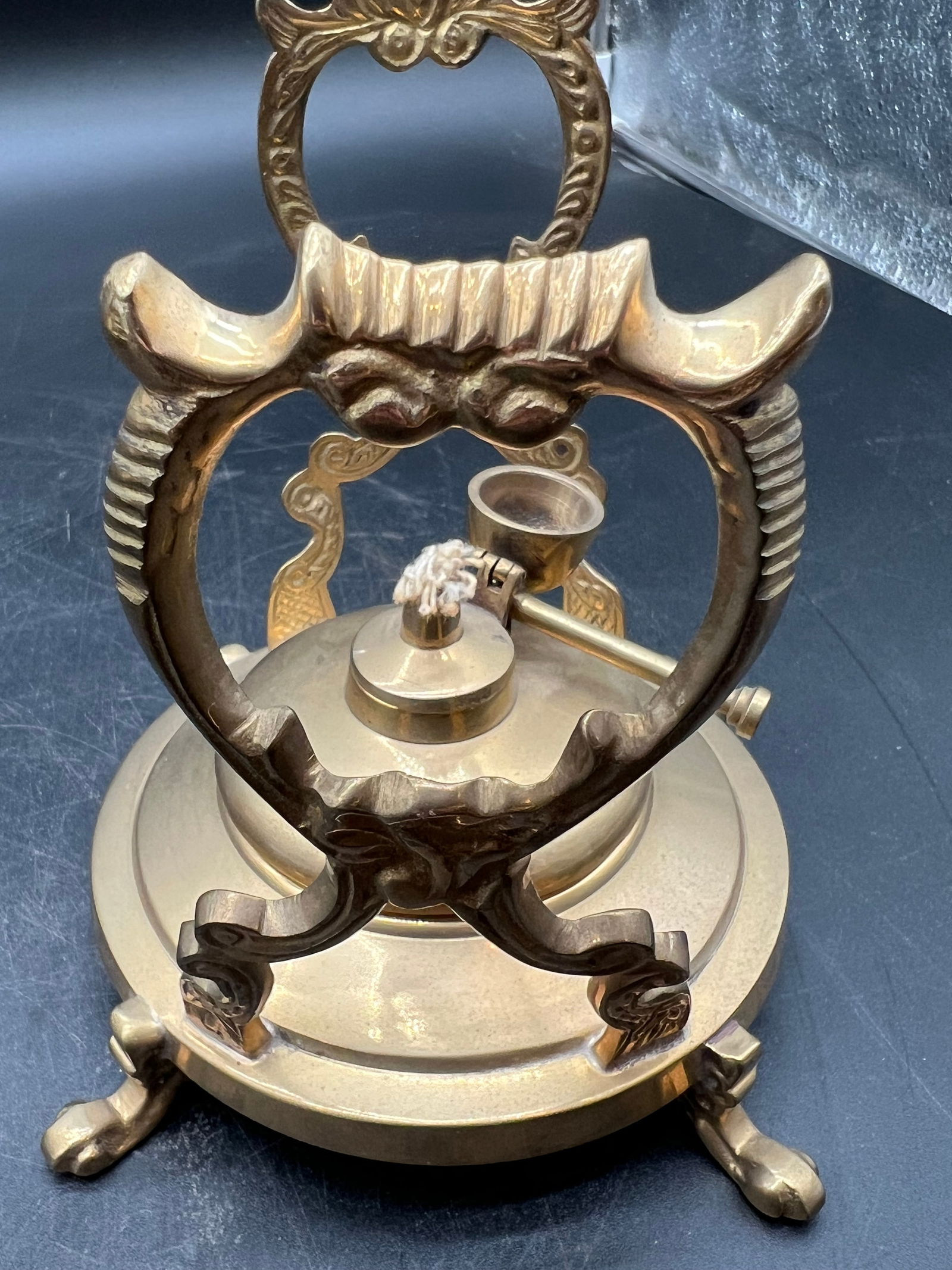 Brass Tilting Teapot - 6