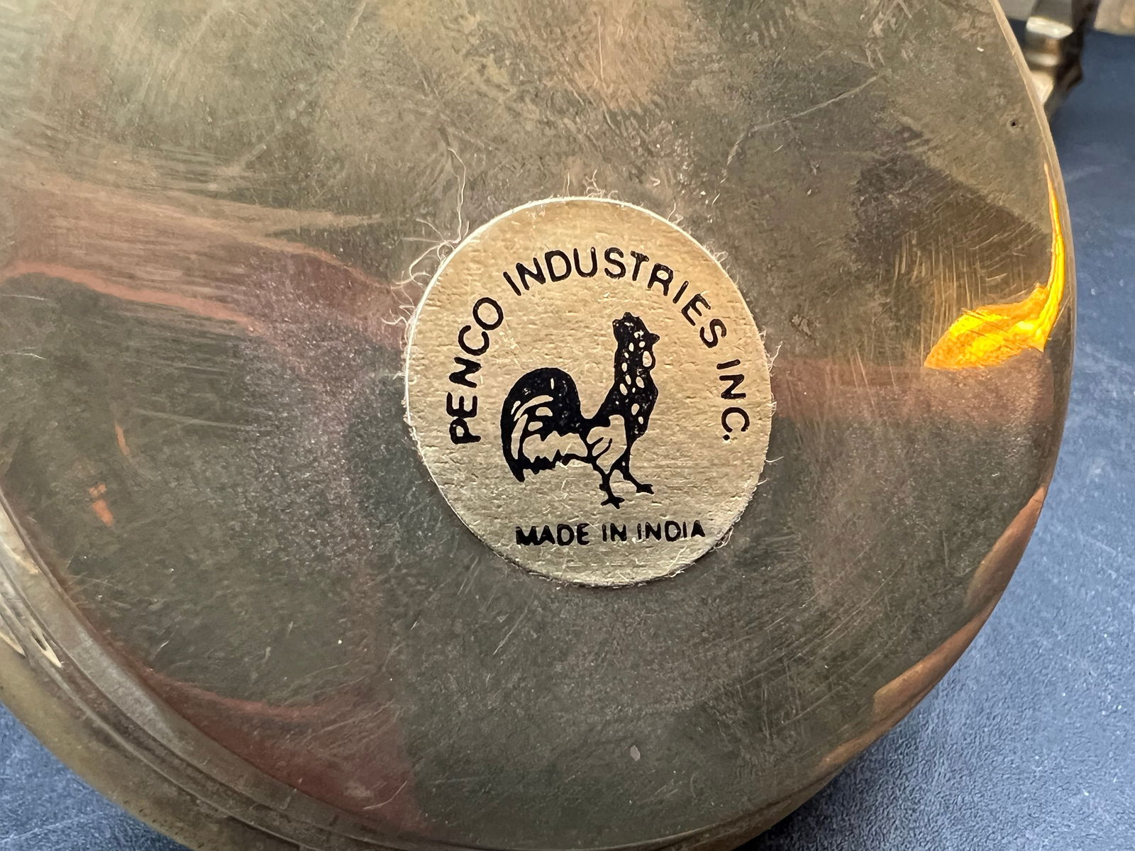 Brass Tilting Teapot - 8