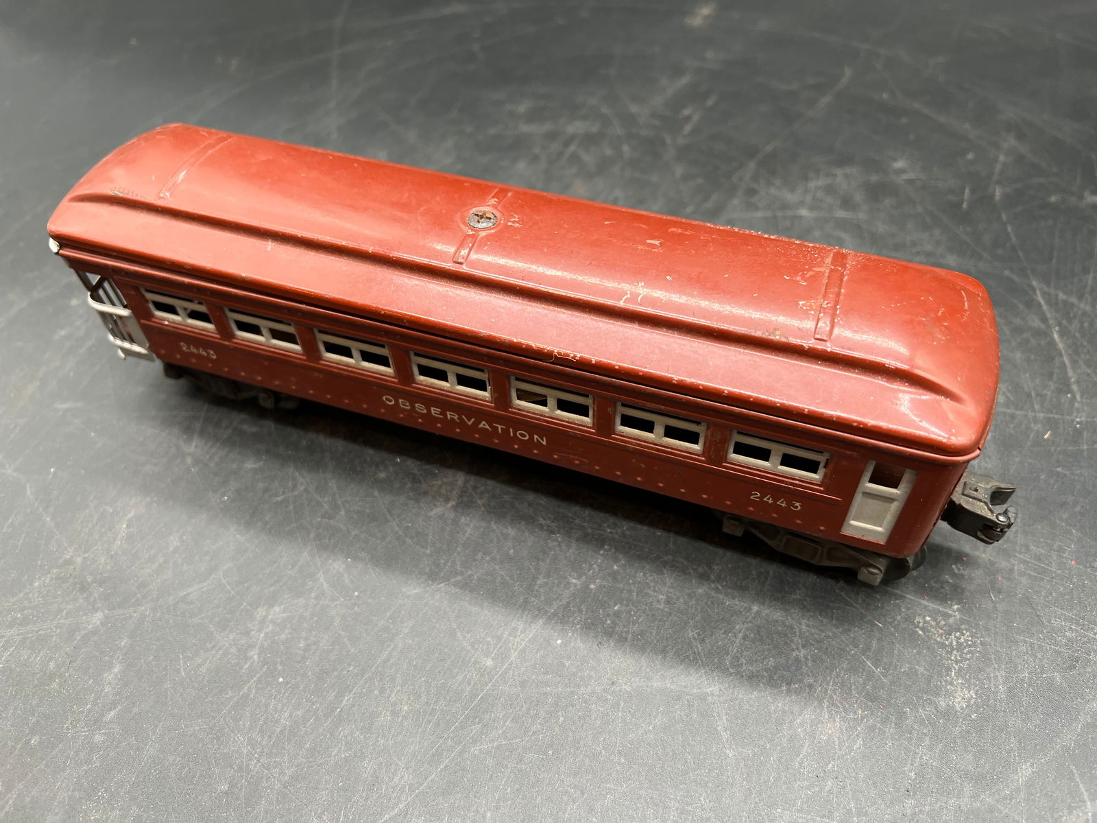 O Gauge Observation Car - 2