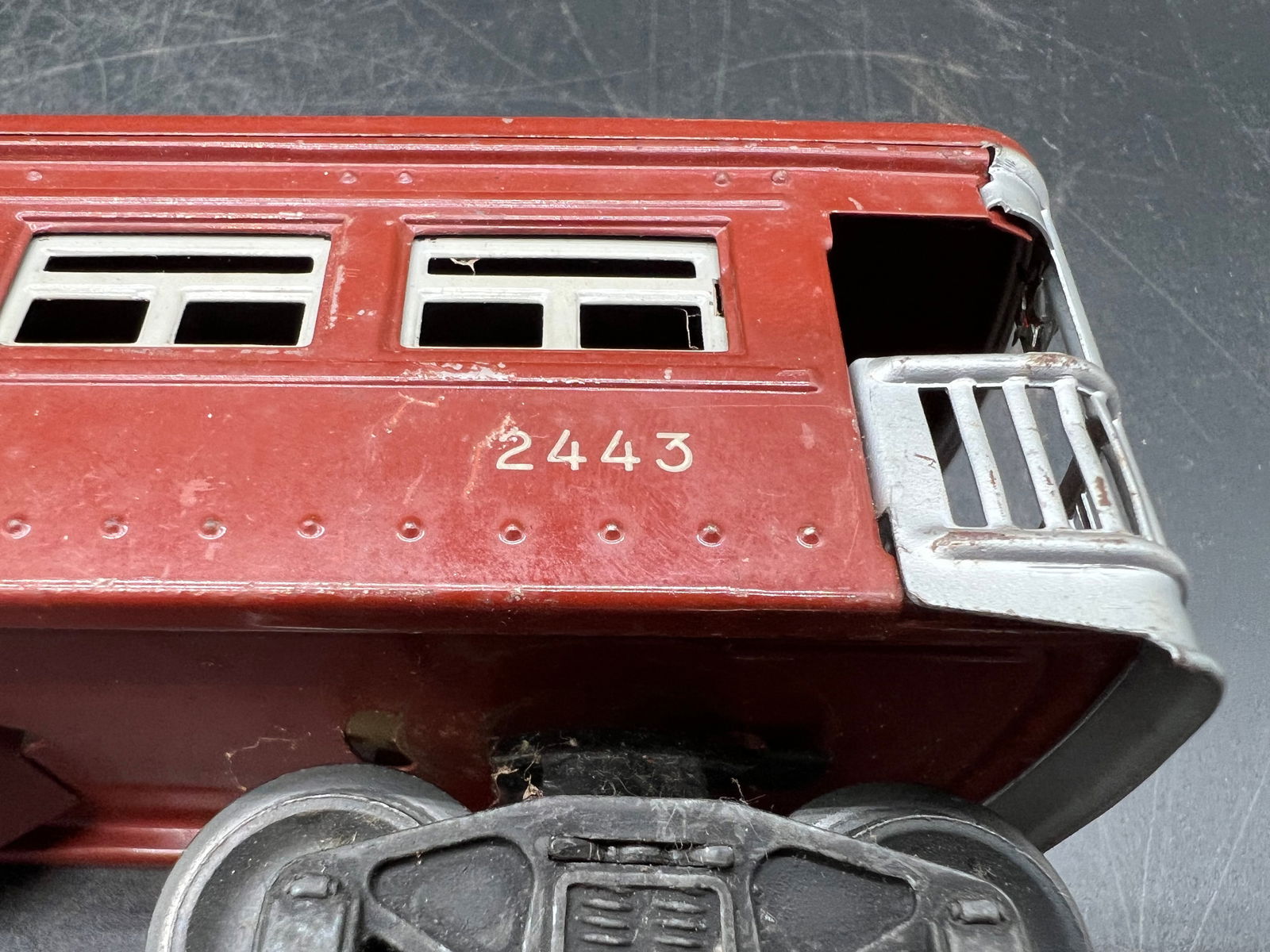 O Gauge Observation Car - 4