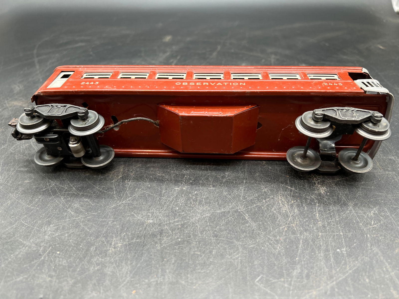 O Gauge Observation Car - 5