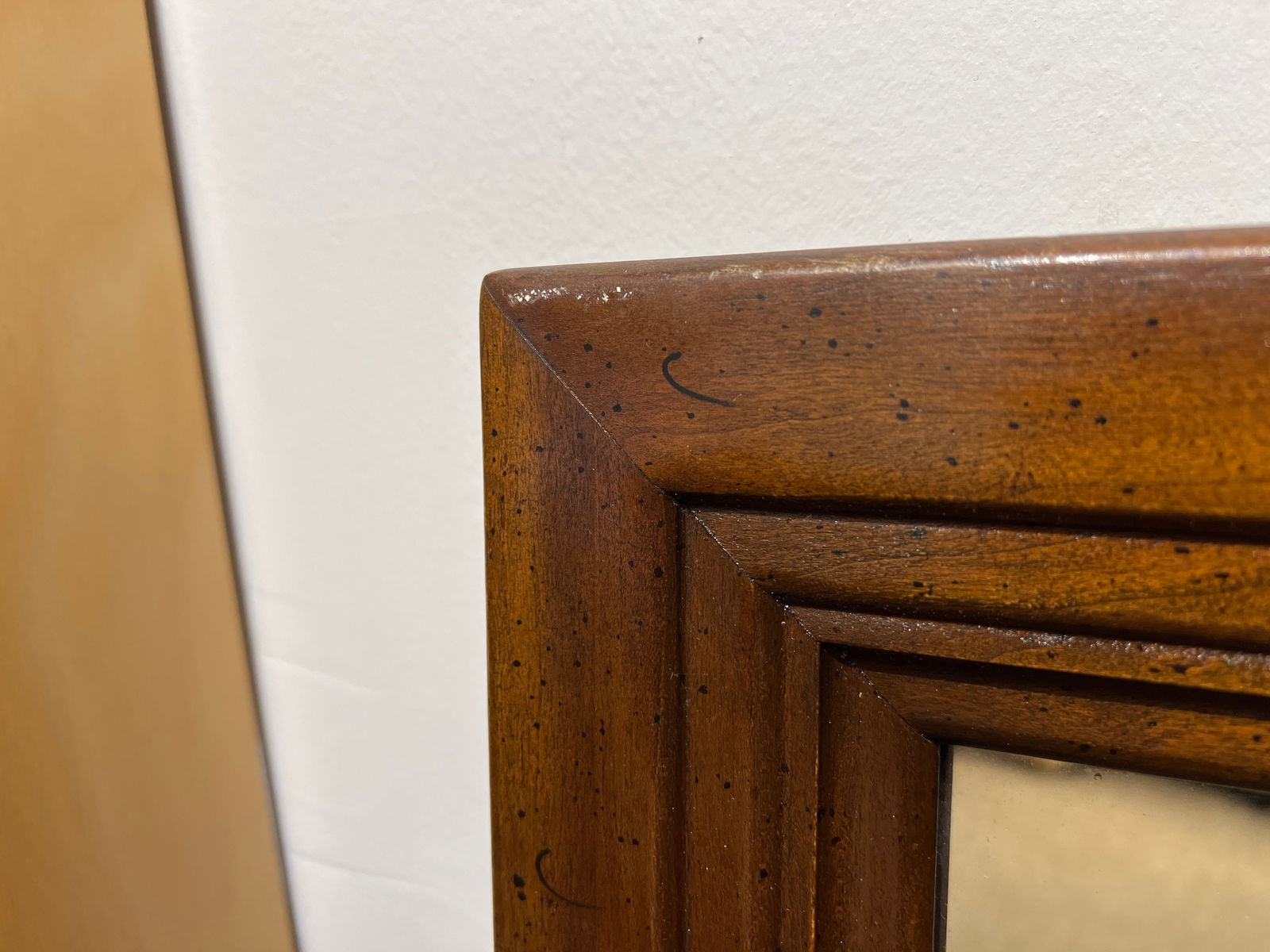 Mahogany Hanging Mirror - 2