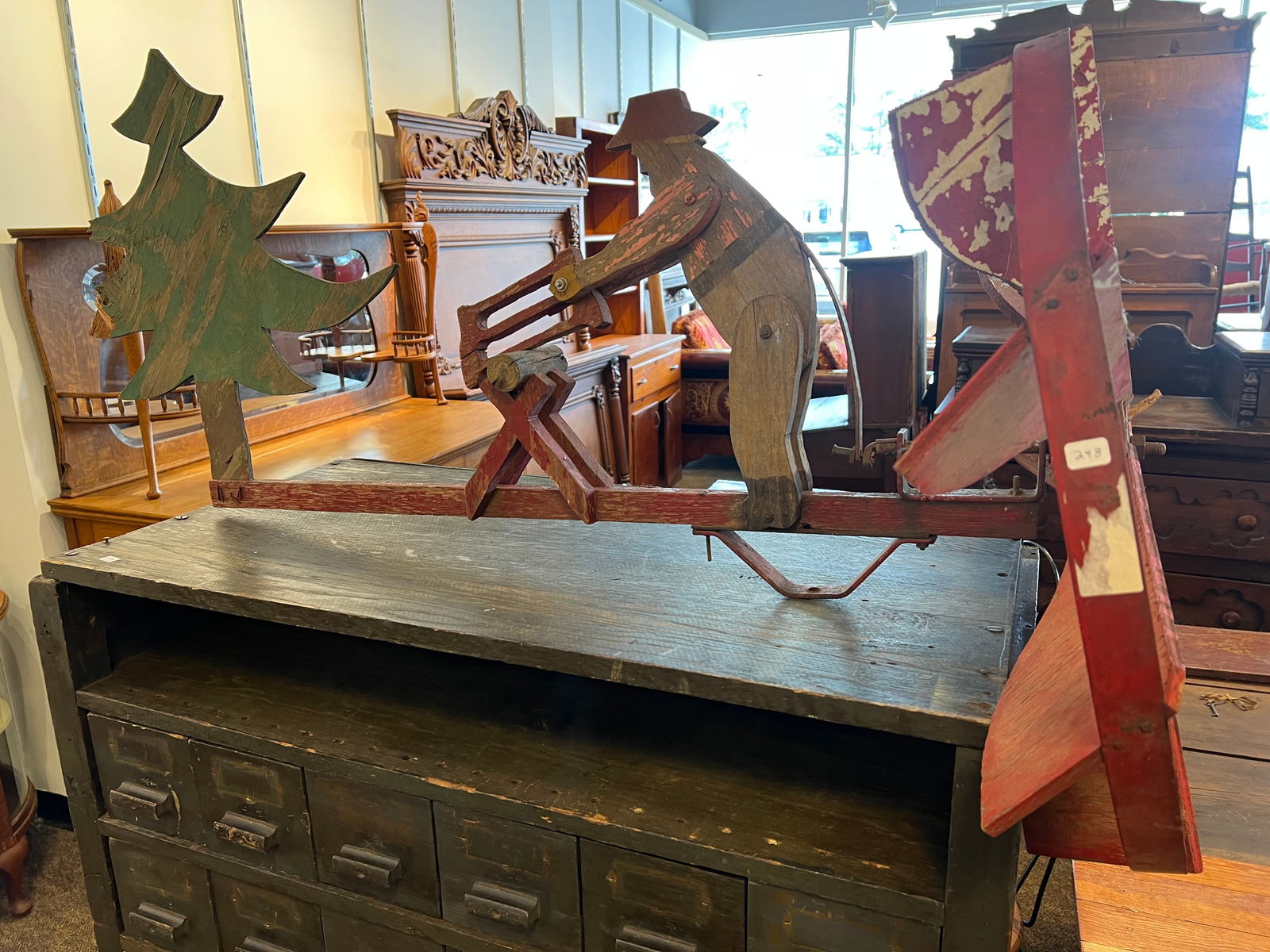 Early Wooden Whirlygig (1 of 8)