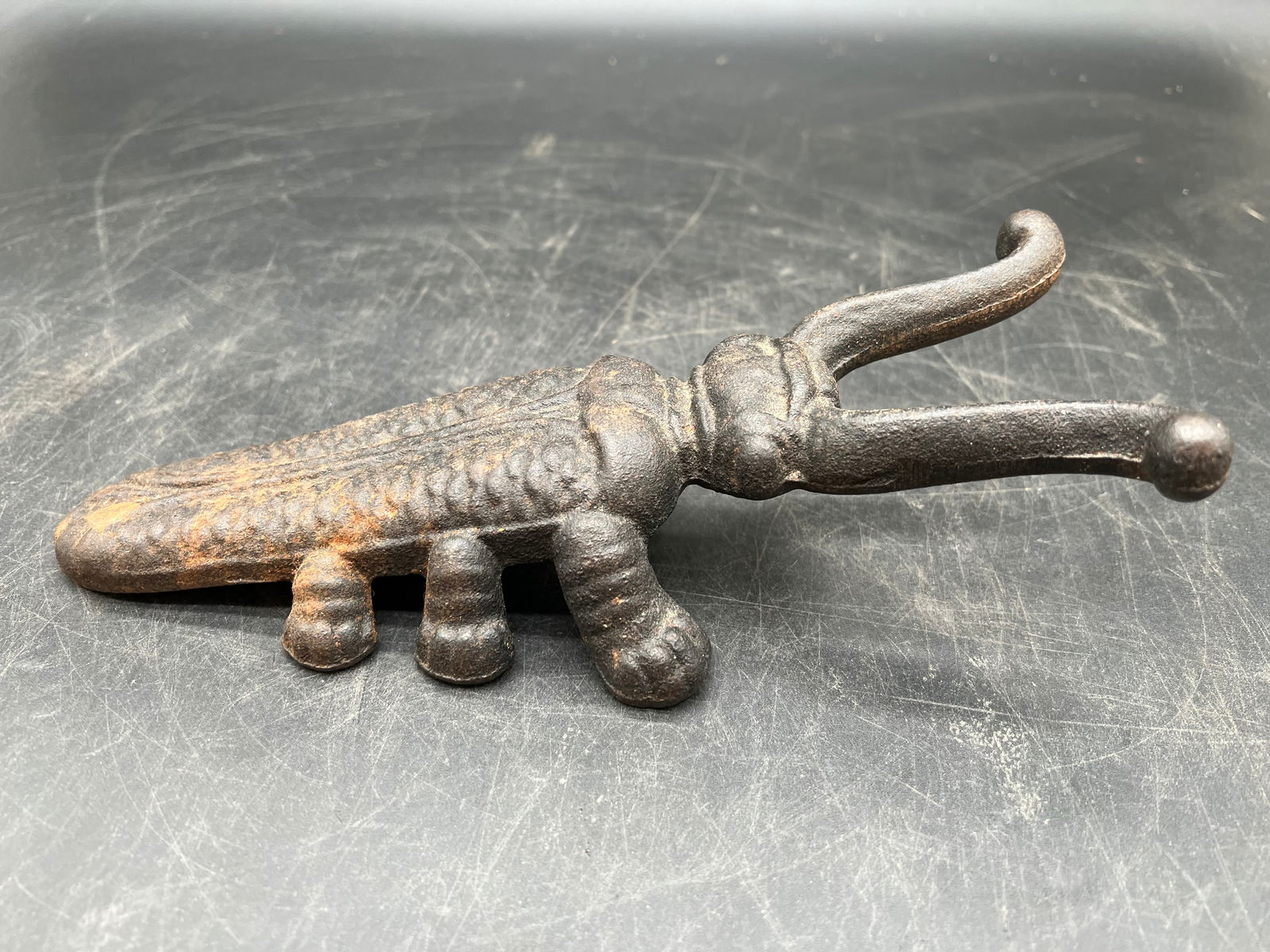 Early Cast Iron Scarab Beetle: Early Cast Iron Scarab Beetle