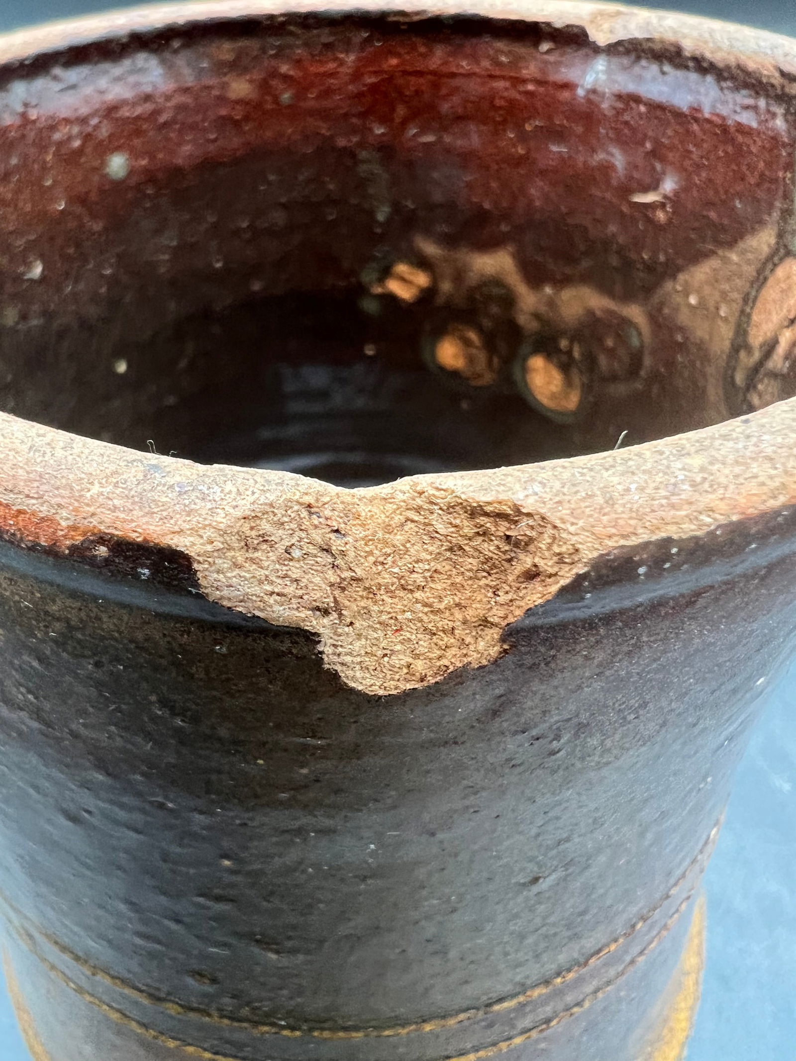 Stoneware Pottery Pitcher - 3