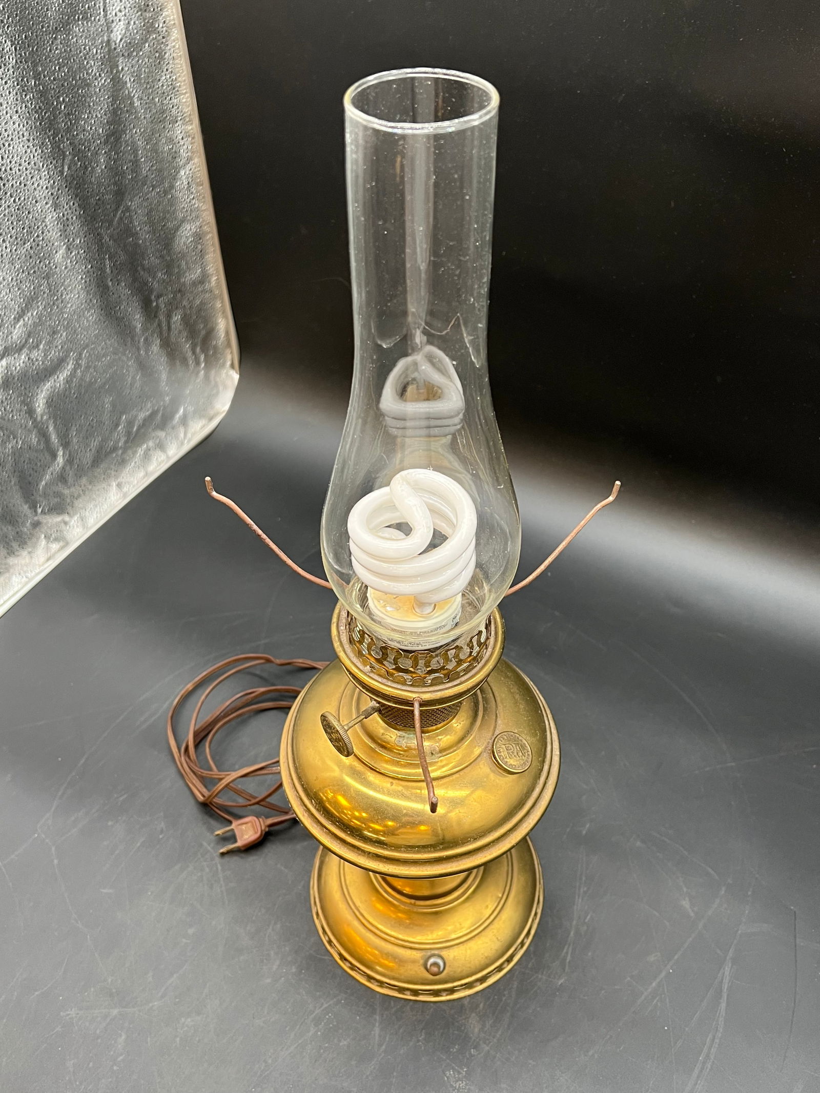 Brass Lantern - Electrified (1 of 6)