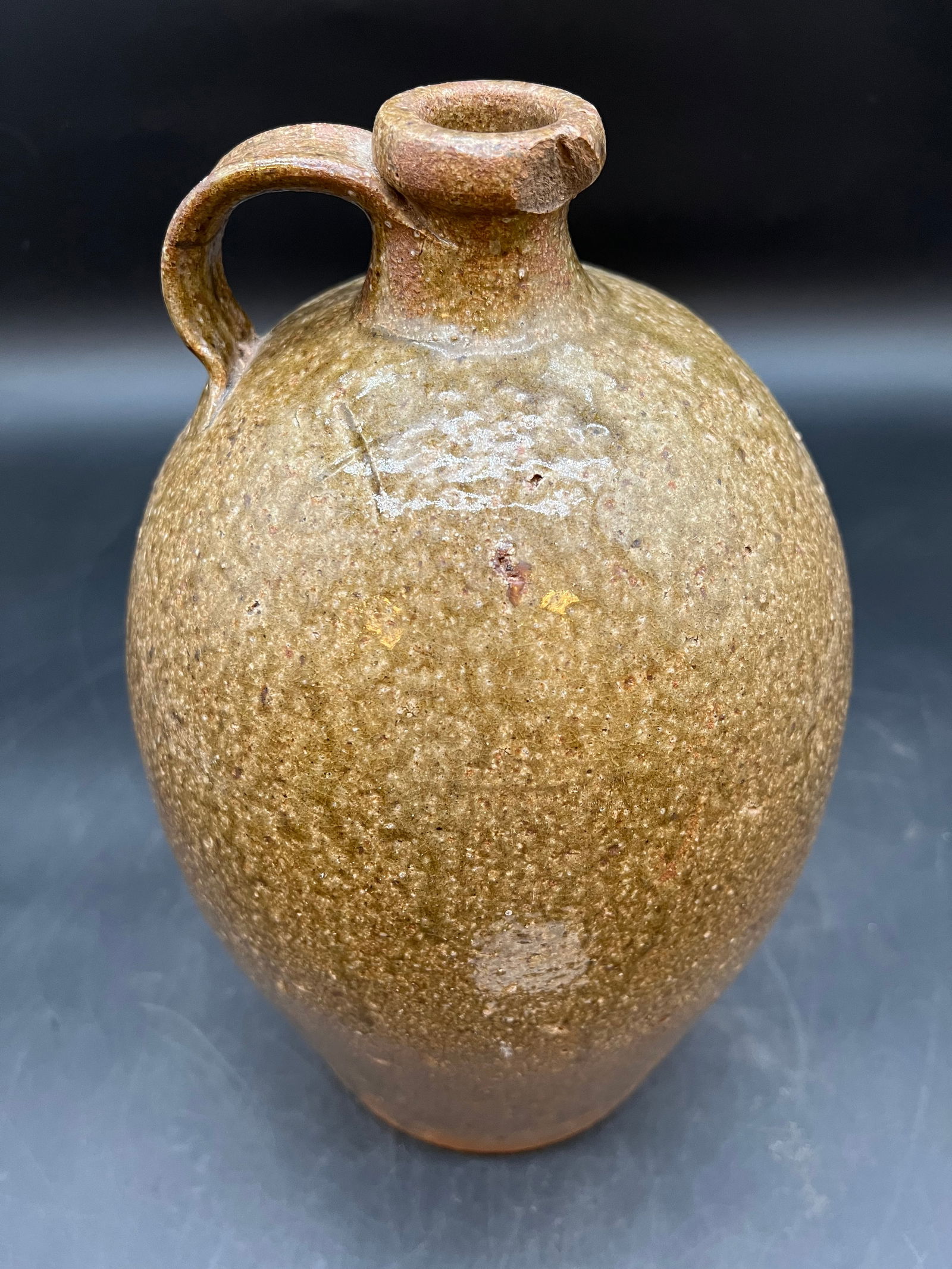 Stoneware Pottery Jug ovoid shape - 2