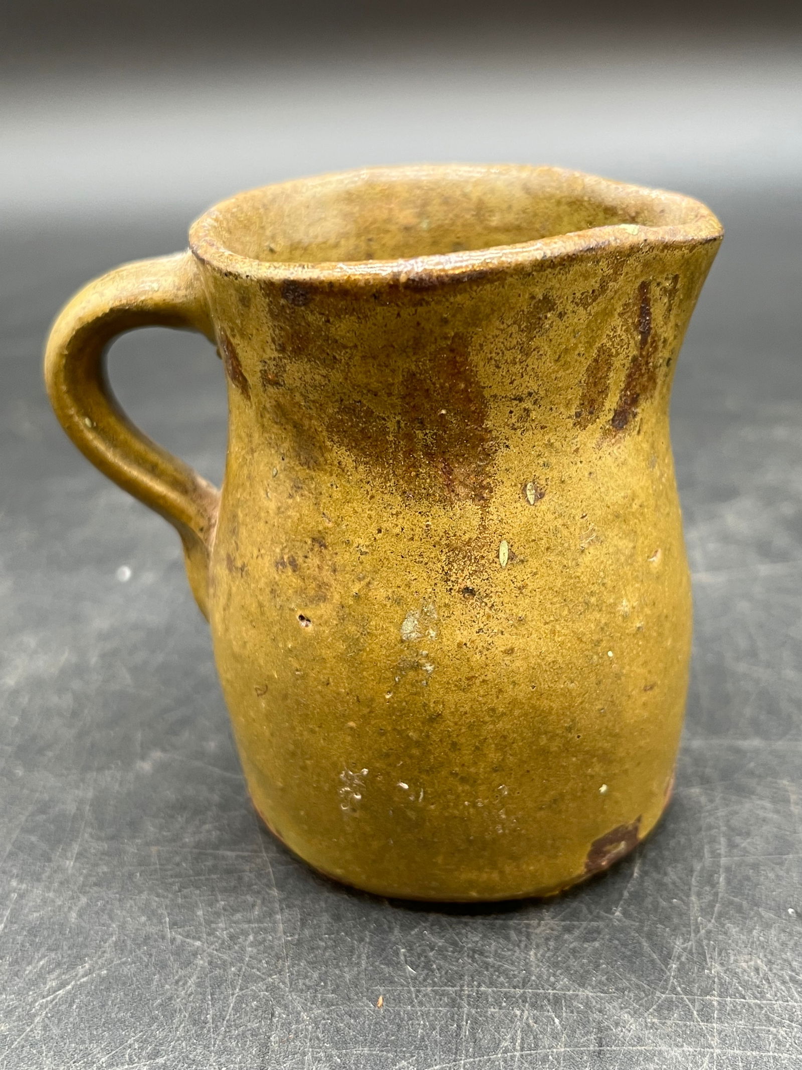 Small Stoneware Pottery Pitcher (1 of 6)
