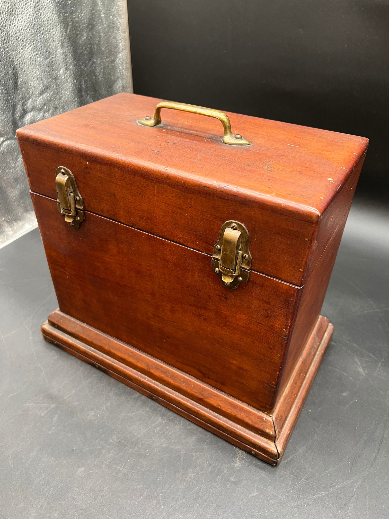 Early Mahogany Divided Box - 2