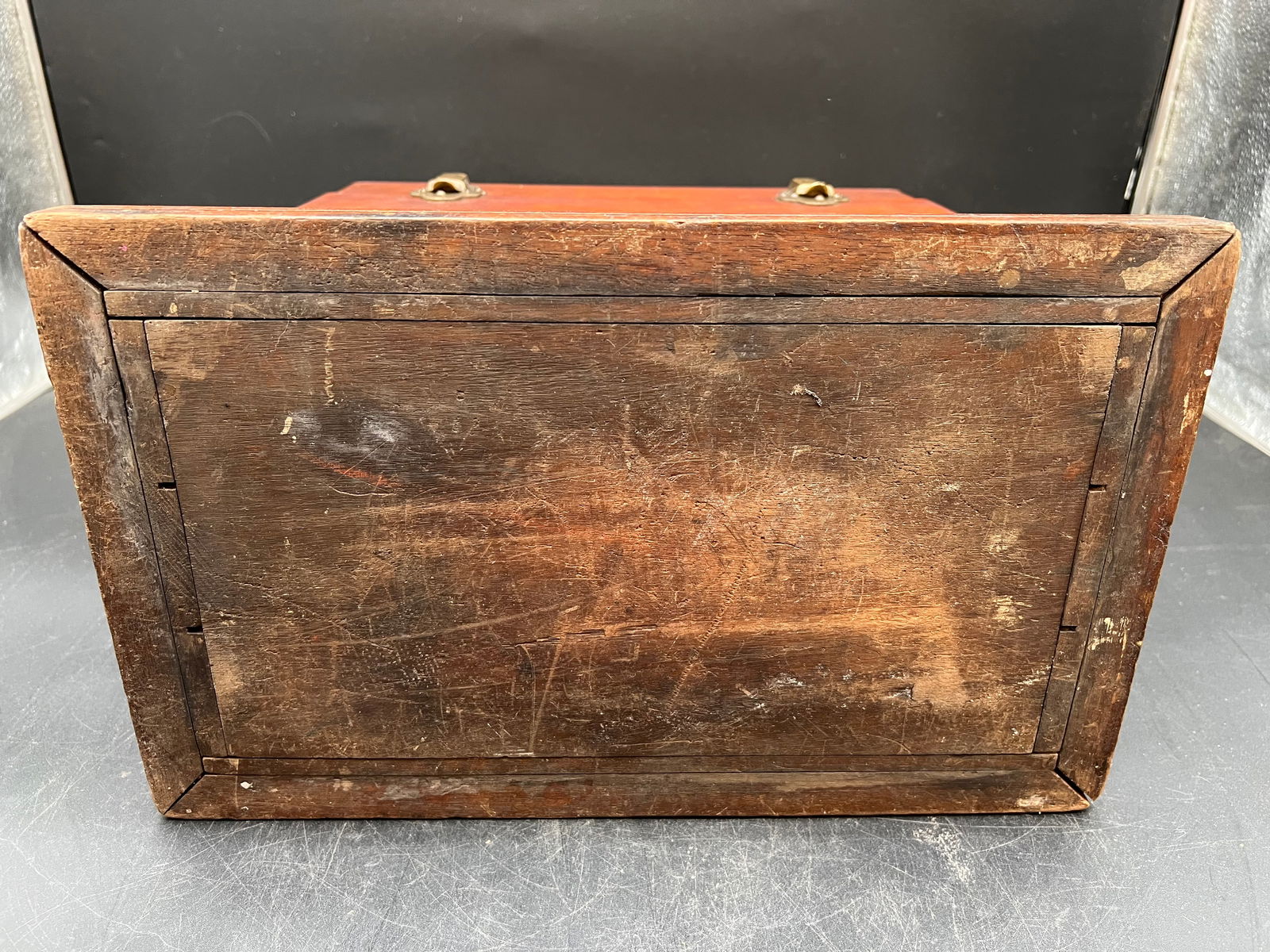 Early Mahogany Divided Box - 6