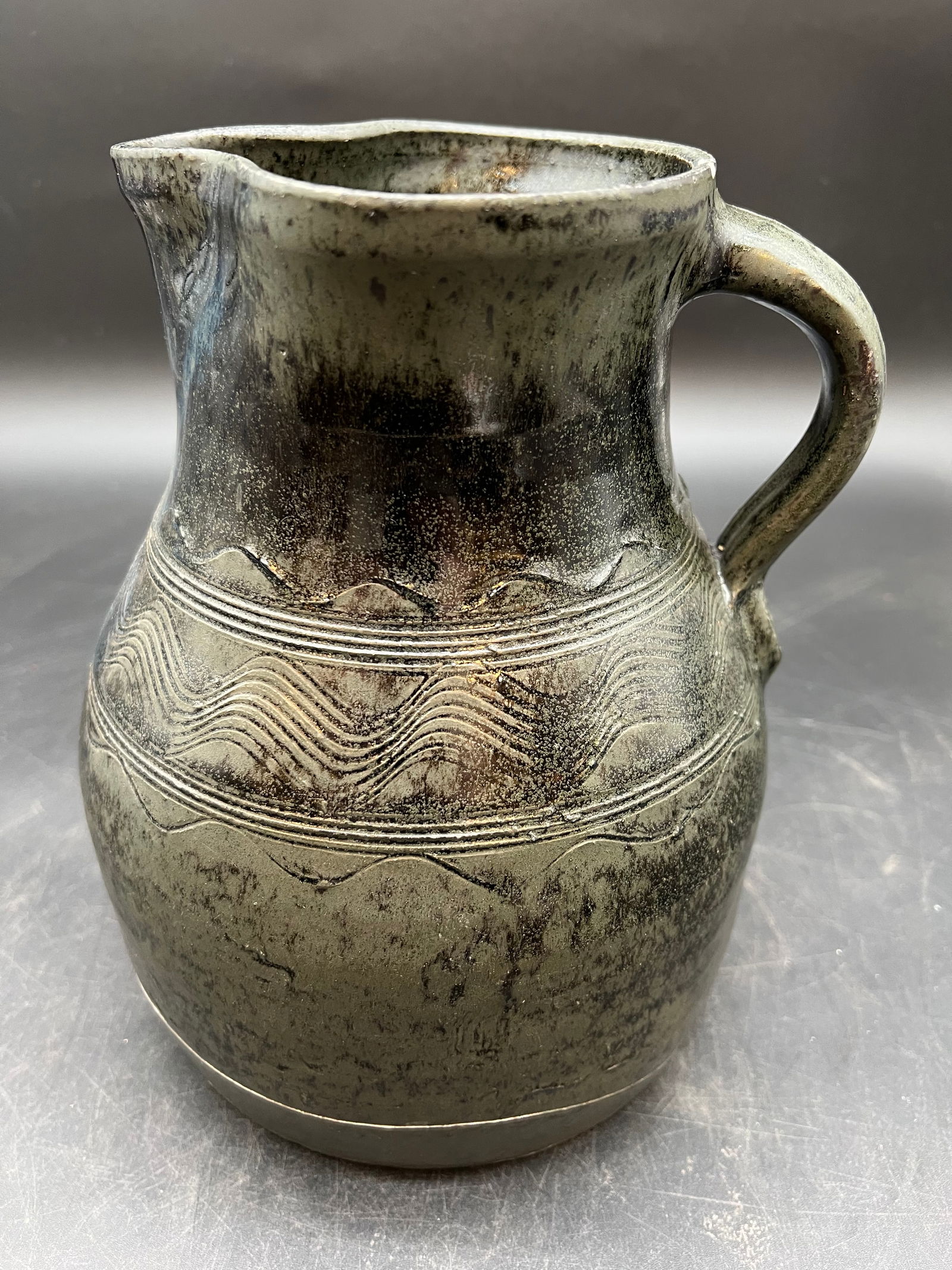 Stoneware Pottery Pitcher (1 of 7)