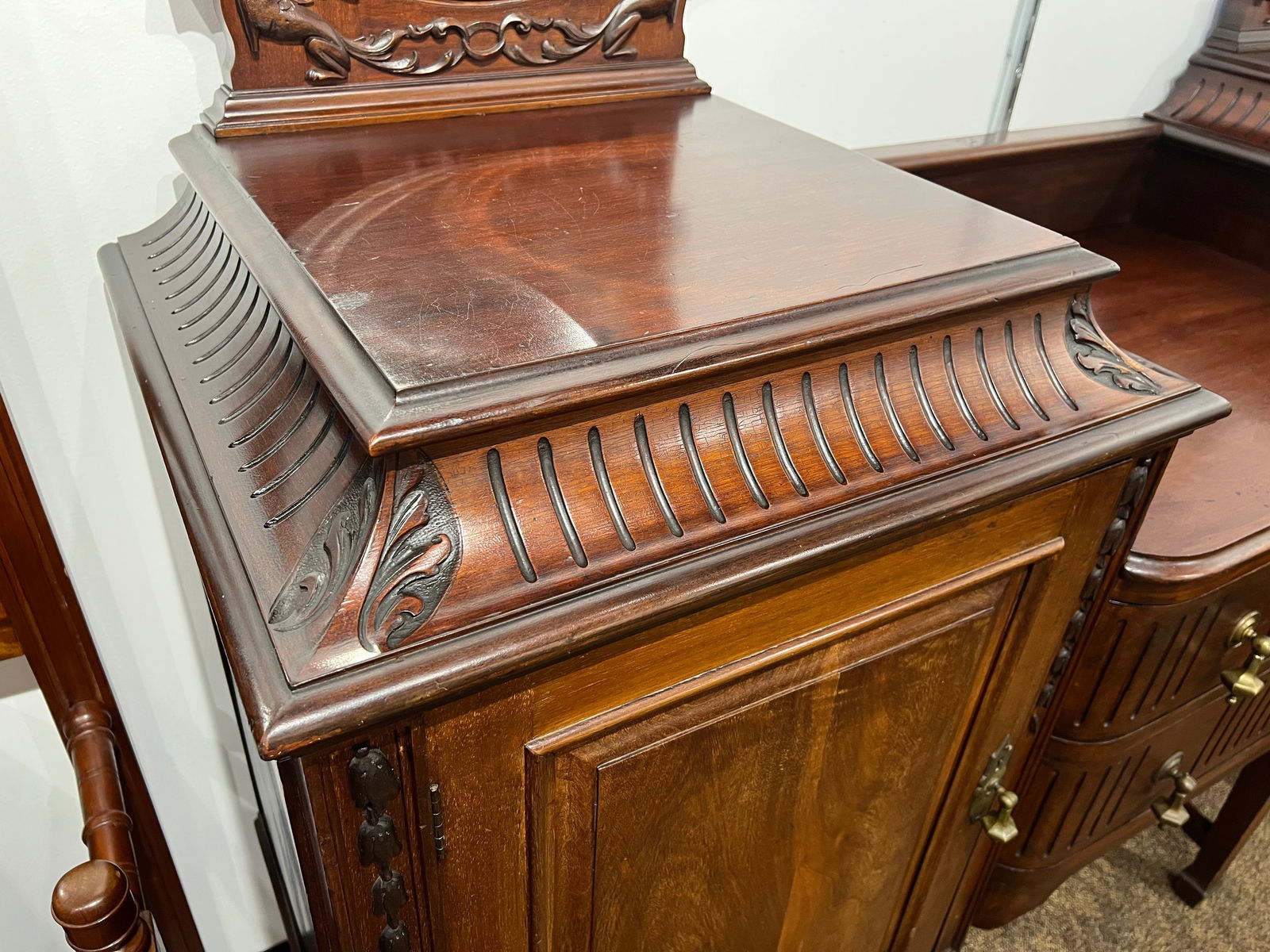 Mahogany Sideboard - 4