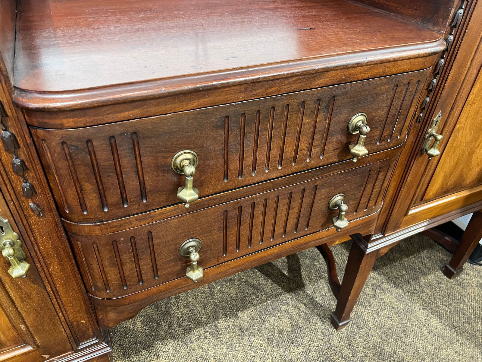 Mahogany Sideboard - 5