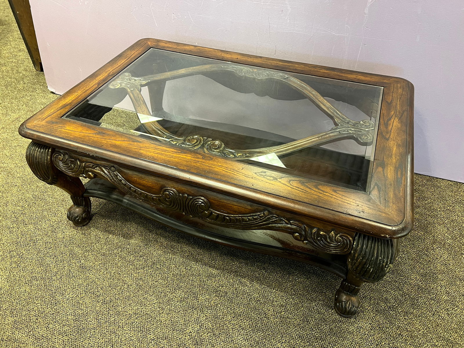 Mahogany Coffee Table - 2