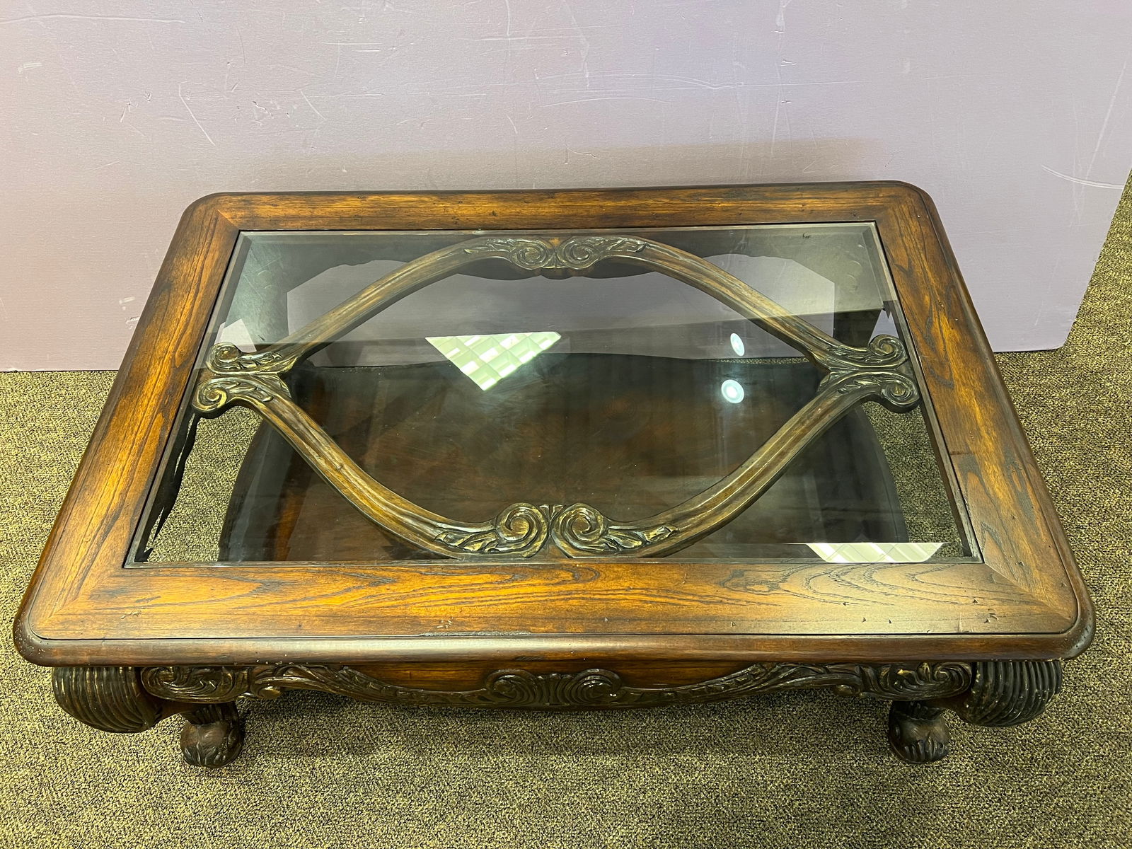 Mahogany Coffee Table - 3