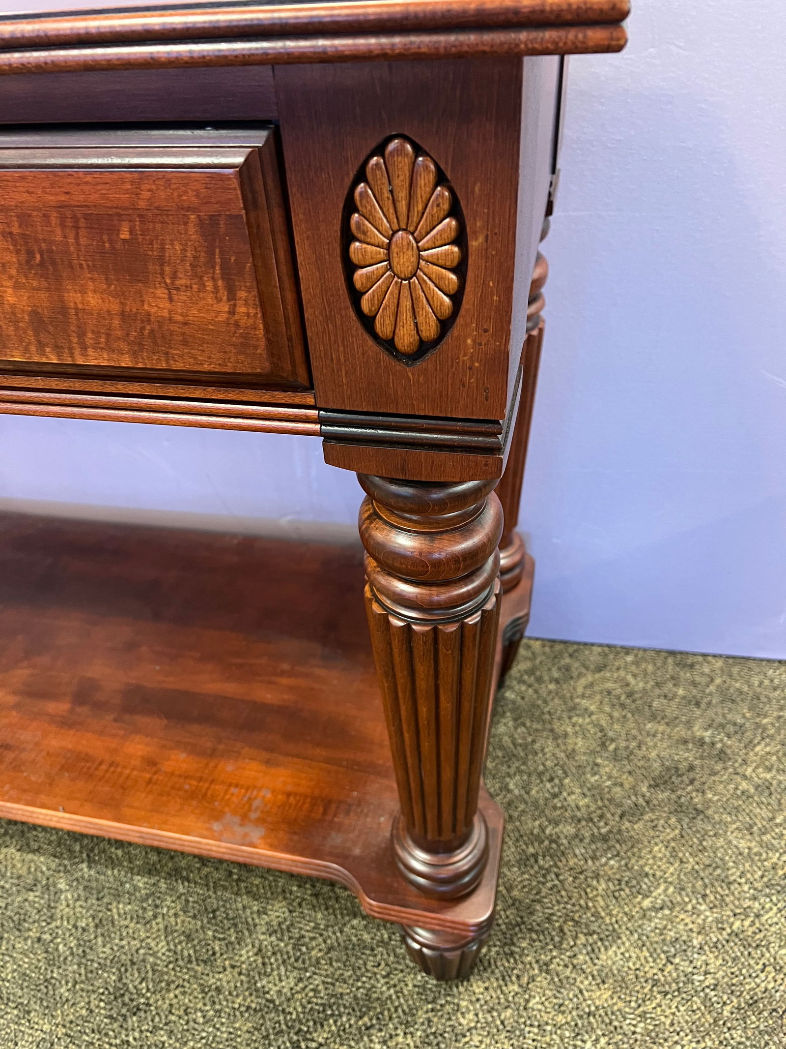 Durham Cherry Console Table - 5