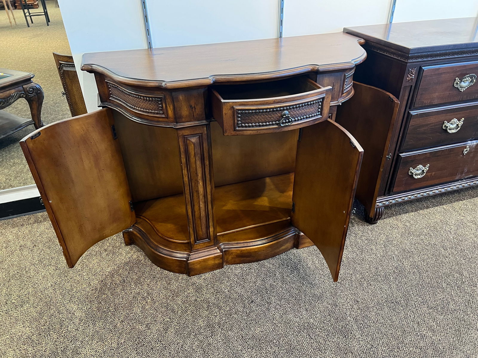 Mahogany Buffet/Server - 4