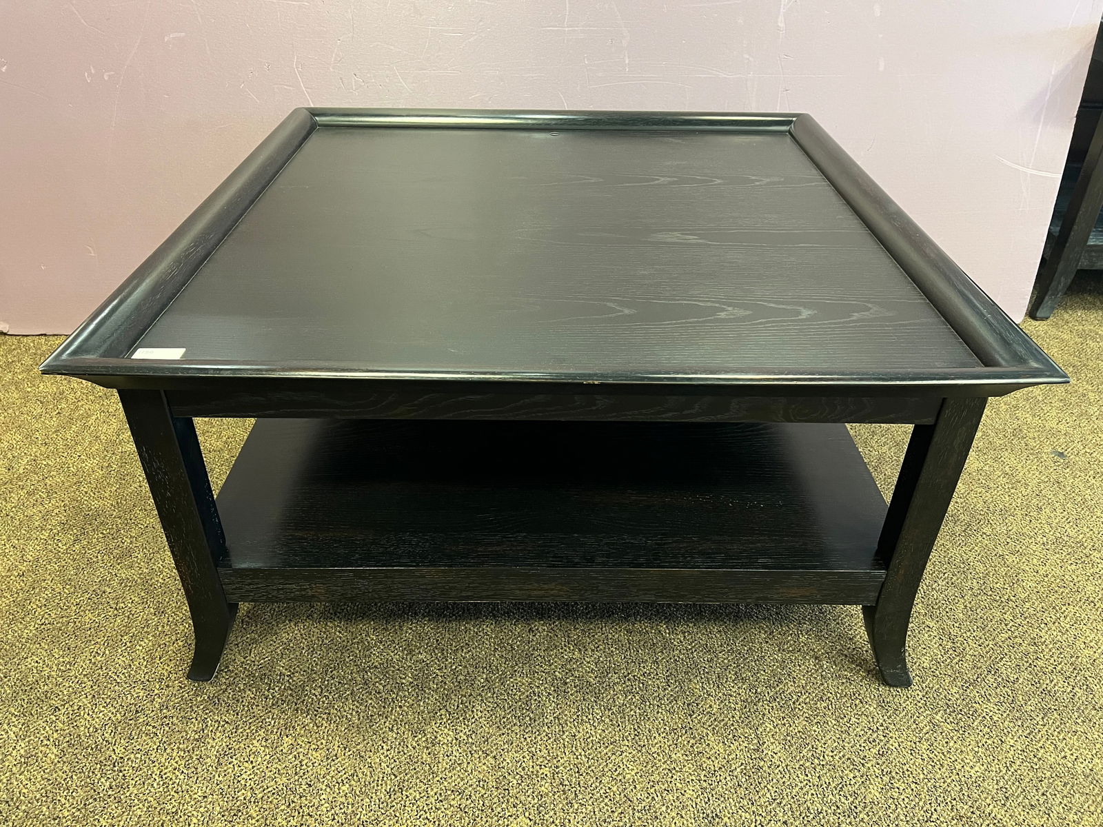 Modern Black Large Coffee Table: Modern Black Large Coffee Table
