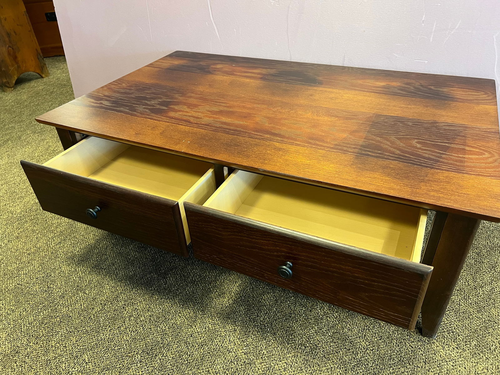 Riverside Mahogany Coffee Table - 4