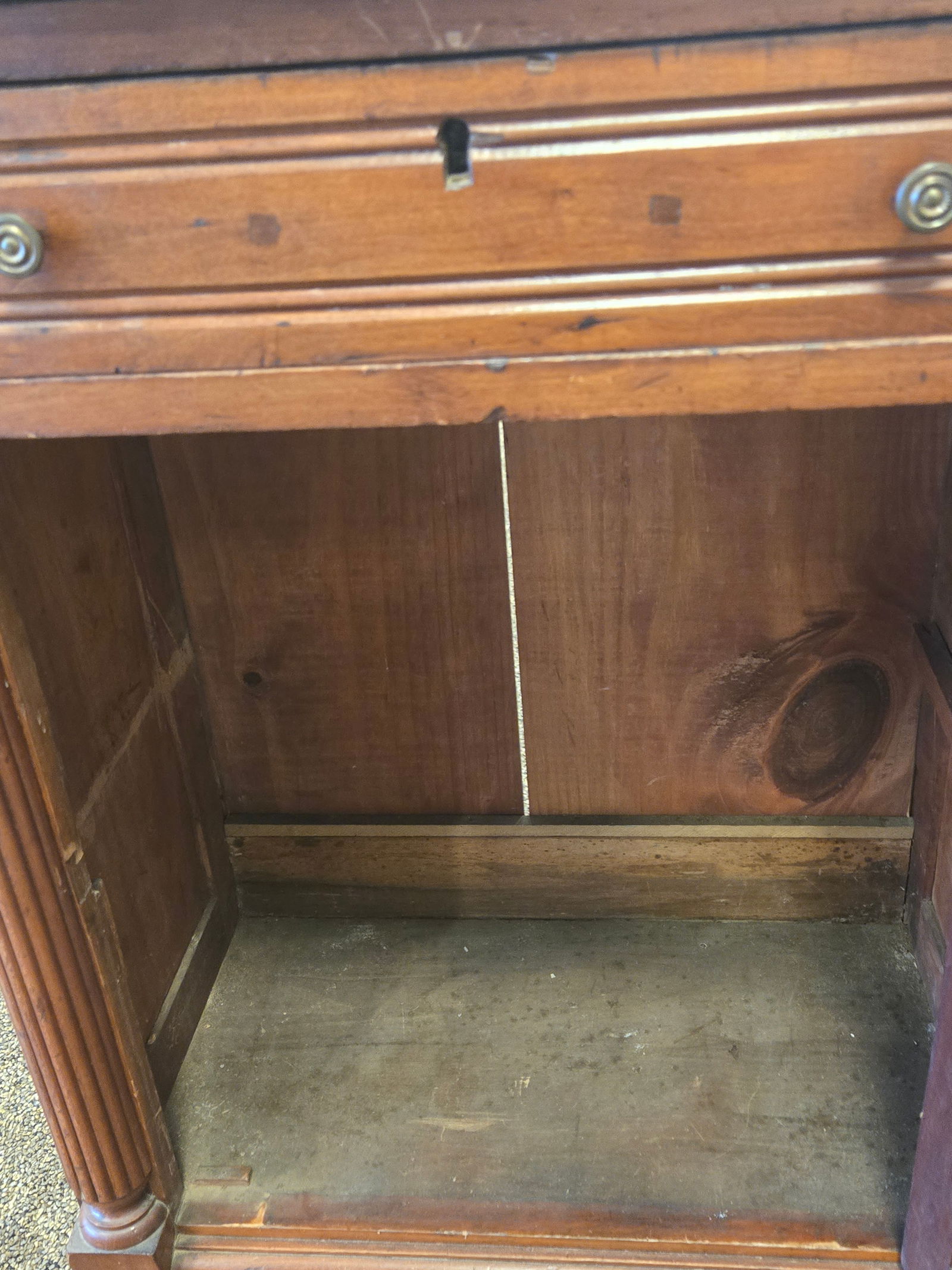 Burl Walnut cabinet - 2