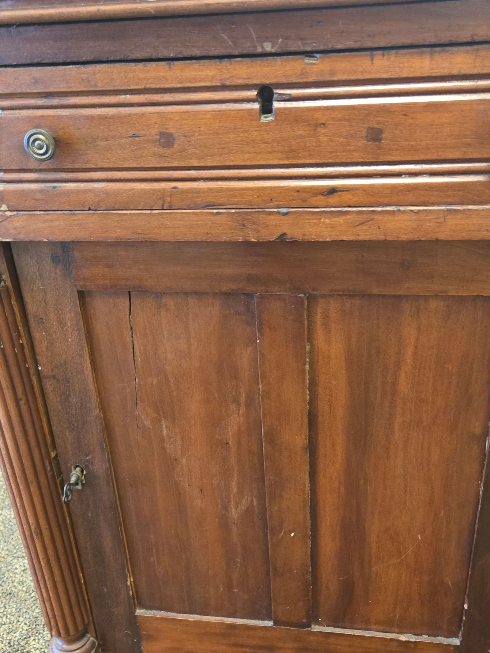 Burl Walnut cabinet - 3