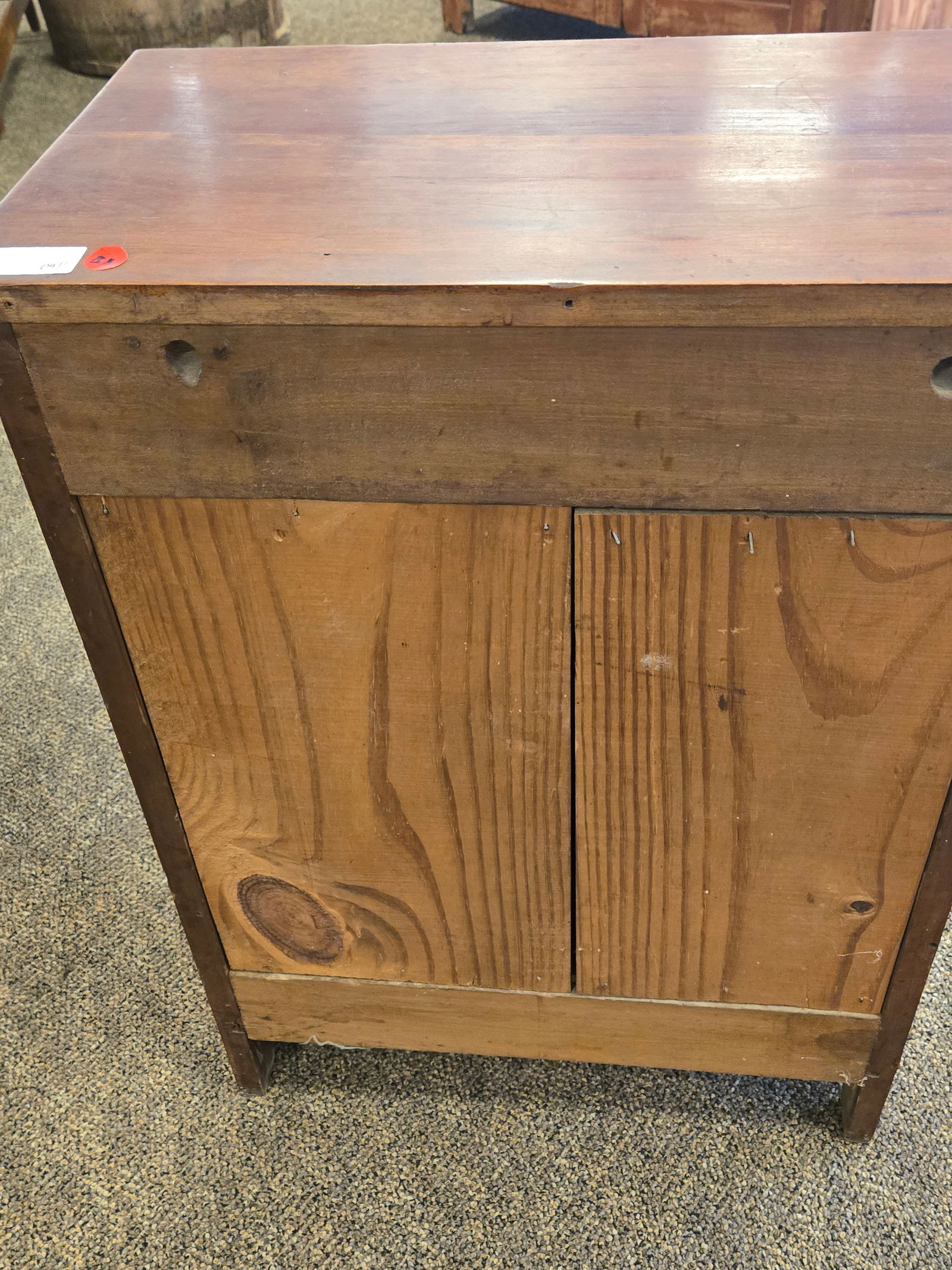 Burl Walnut cabinet - 7