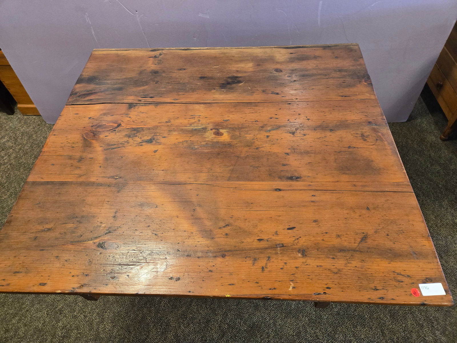 Pine Tavern Table/Highback Hall Bench - 2