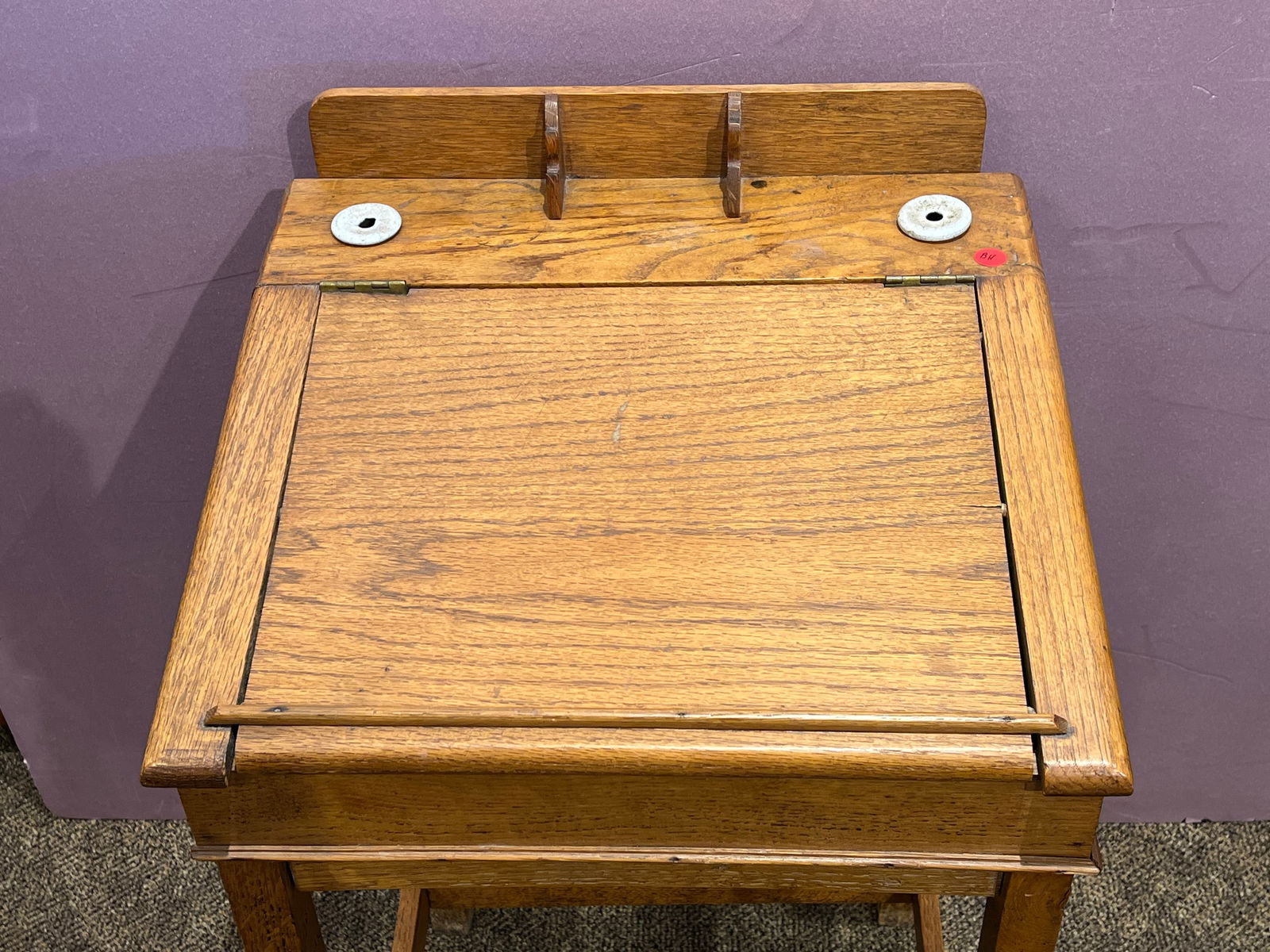 Early Primitive School Desk - 3