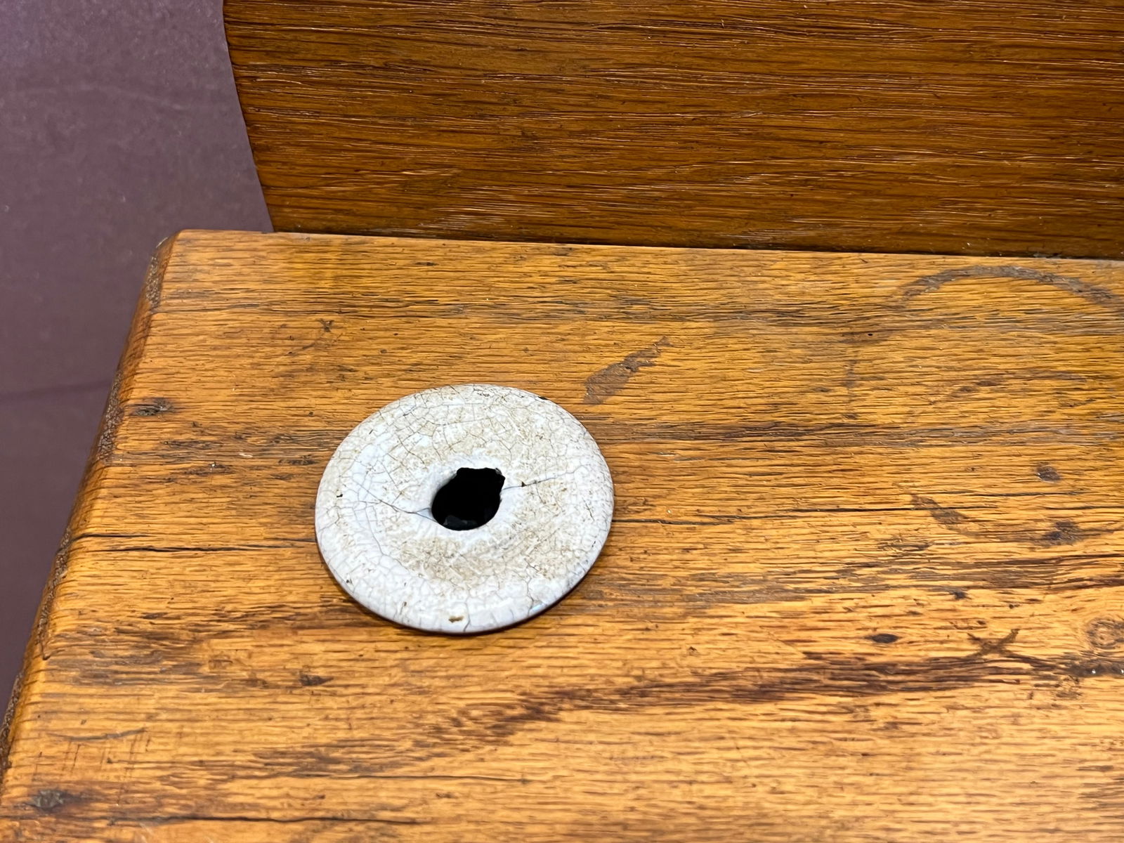 Early Primitive School Desk - 4