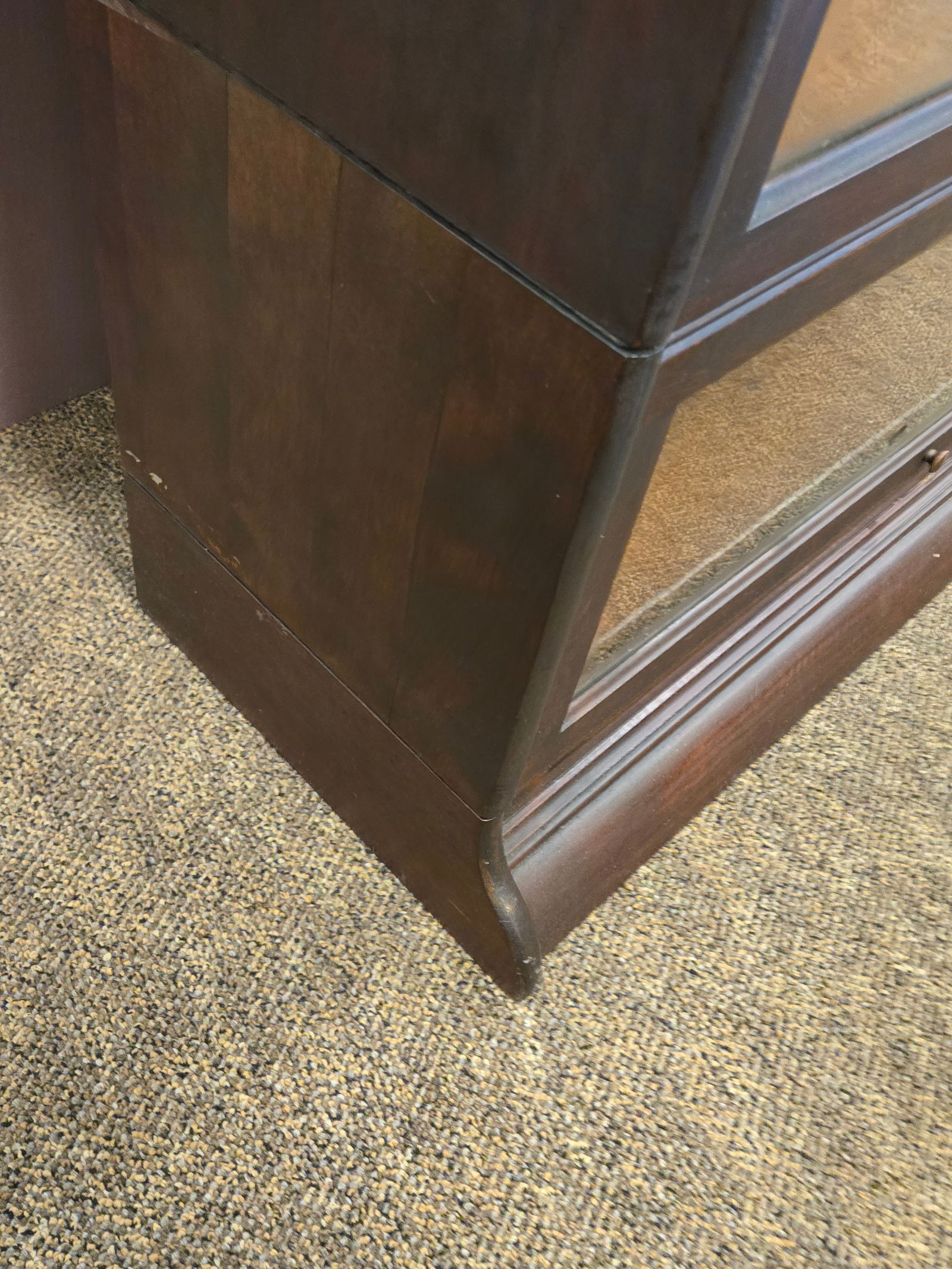 3 Stack mahogany Bookcase - 3