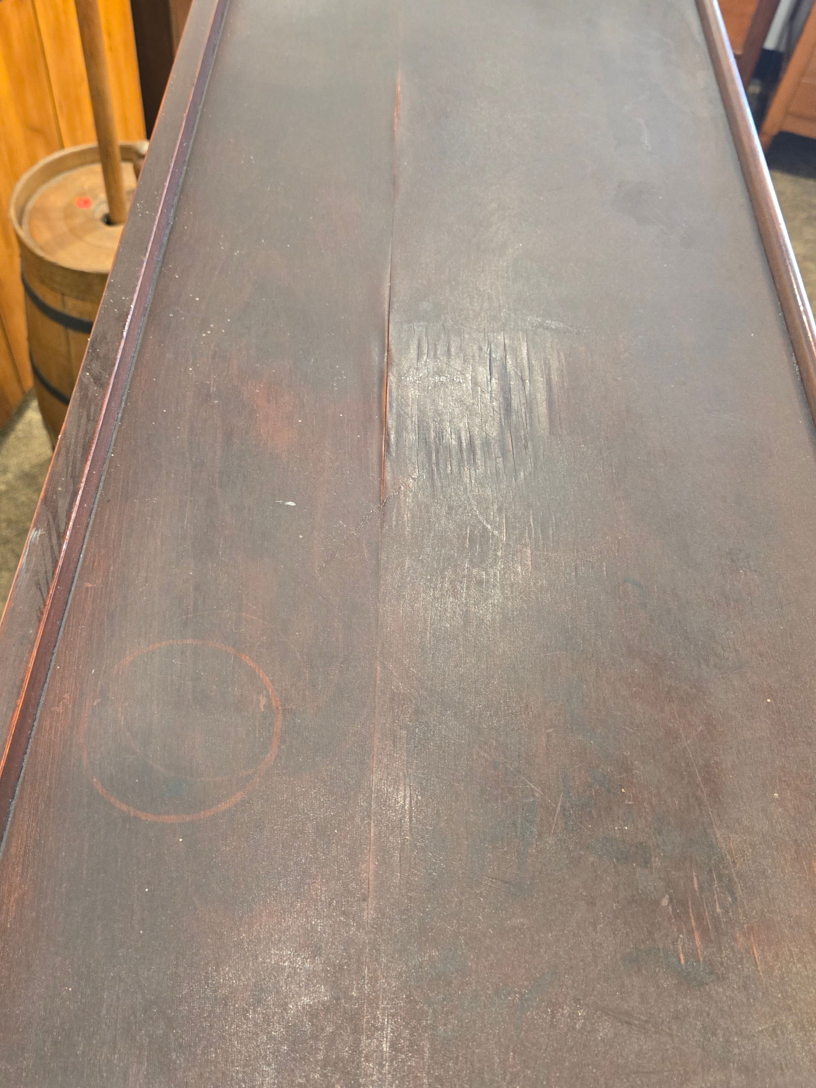 3 Stack mahogany Bookcase - 6