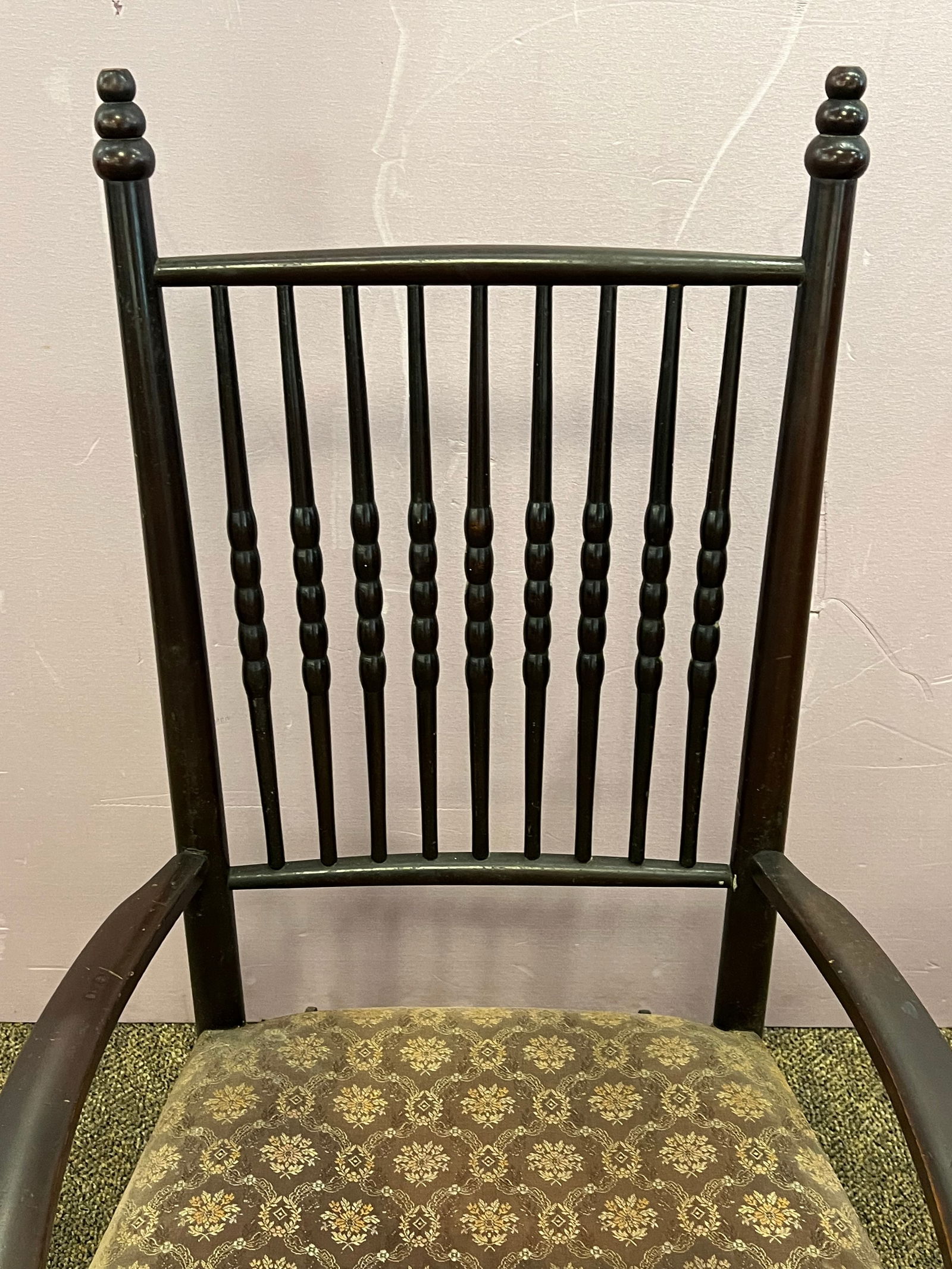 Early Spindle Back Rocker - 3