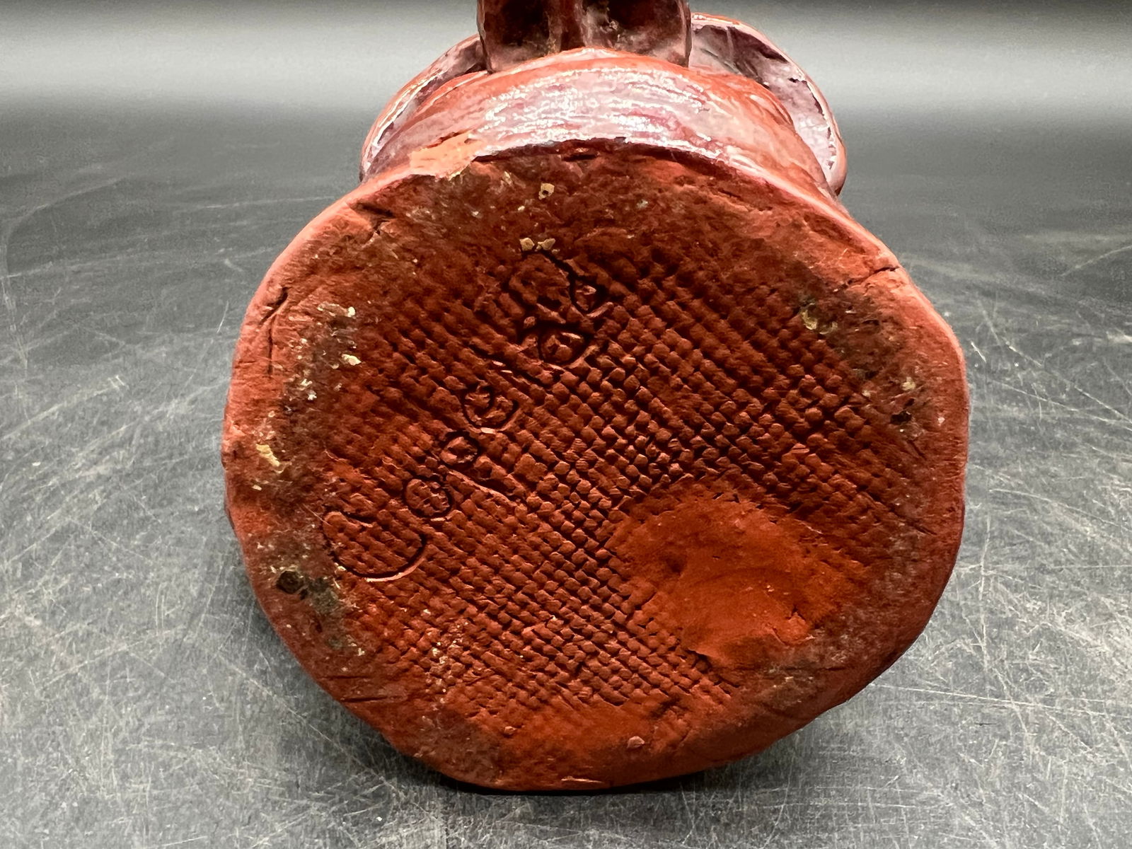 Signed Copeland Pottery Face Mug - 3