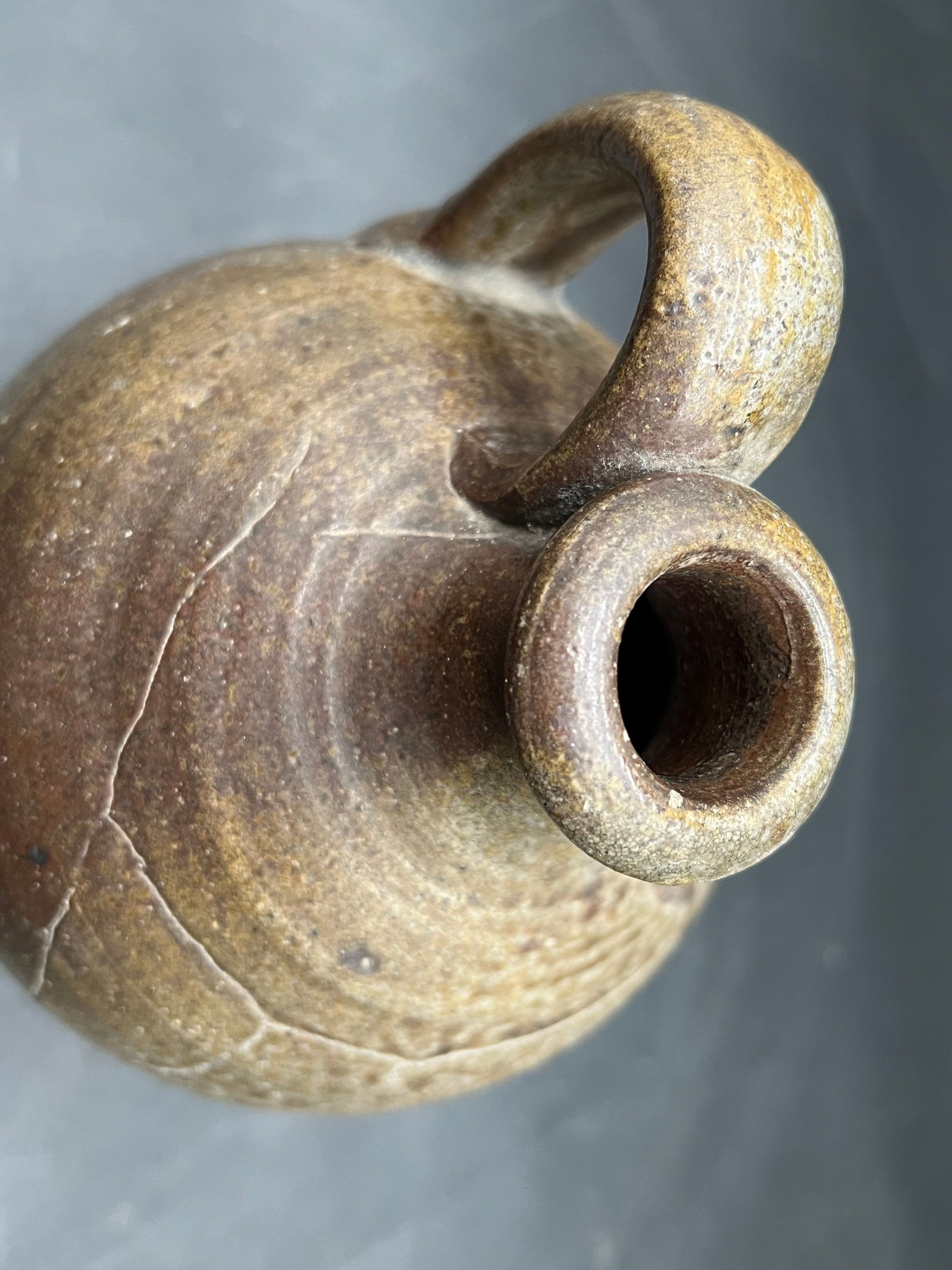 Brown Stopneware Jug - 3