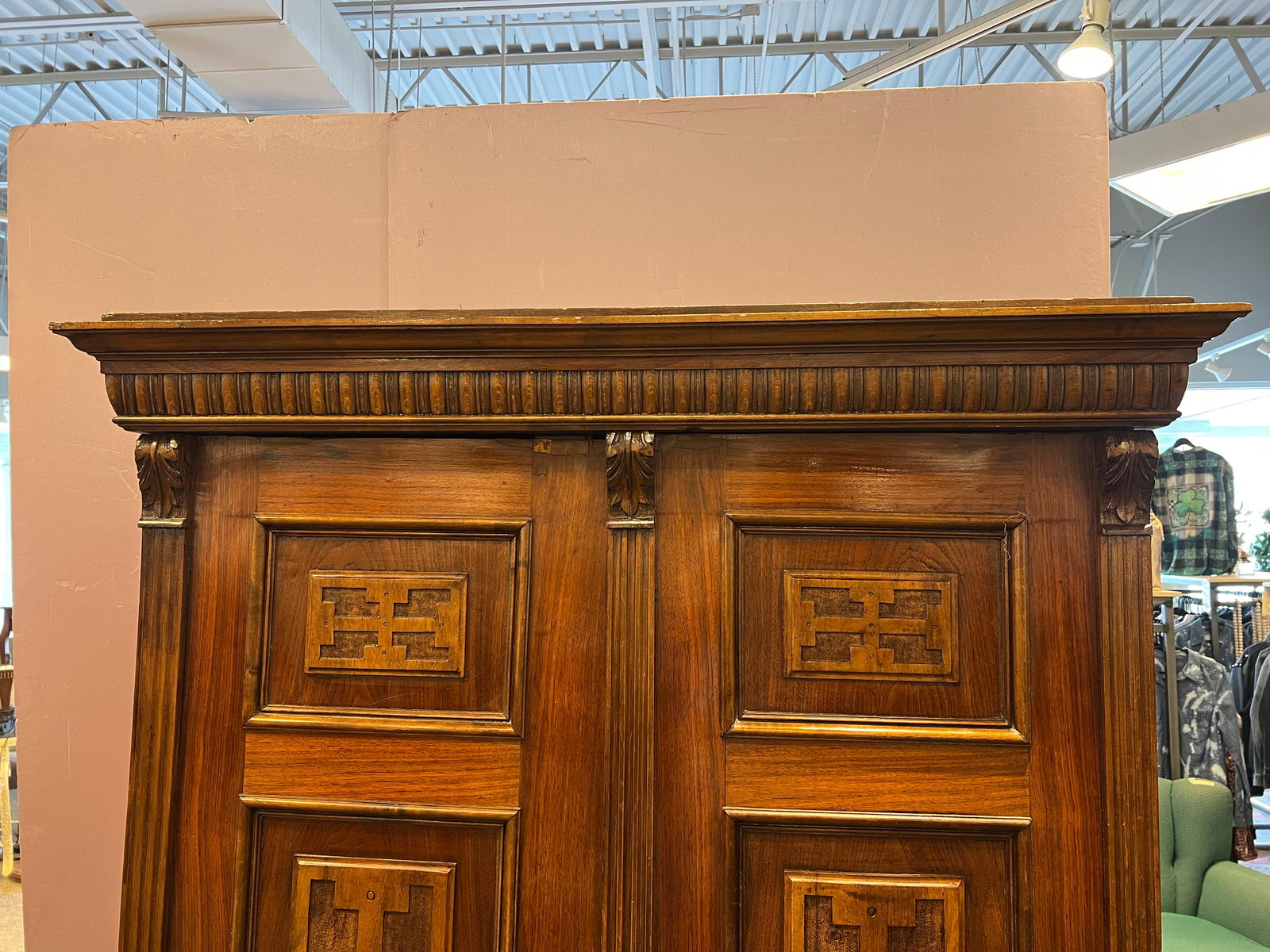 French Walnut Armoire - 2