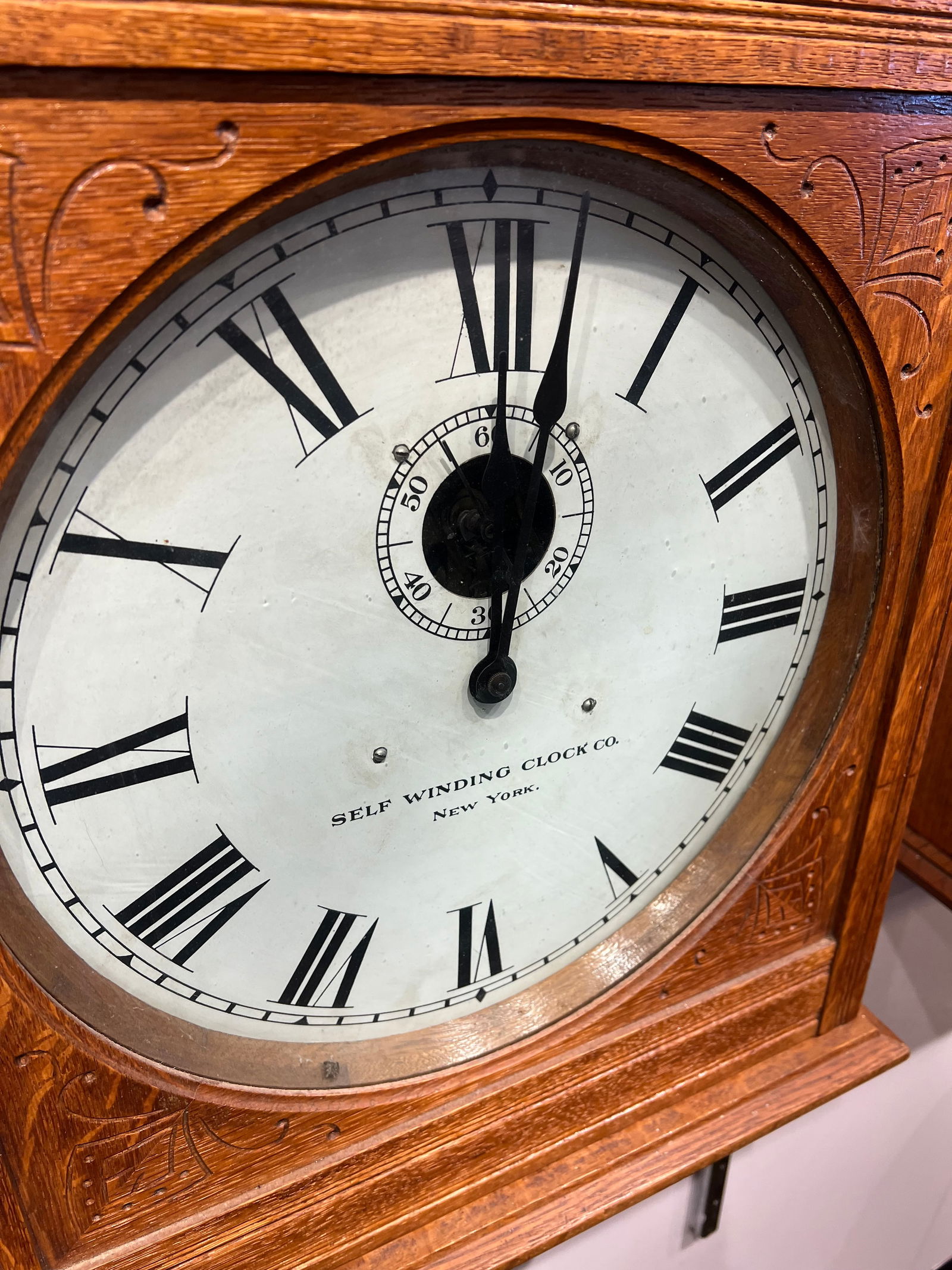 Self Winding Clock Co. Model 10 Wall Clock - 6