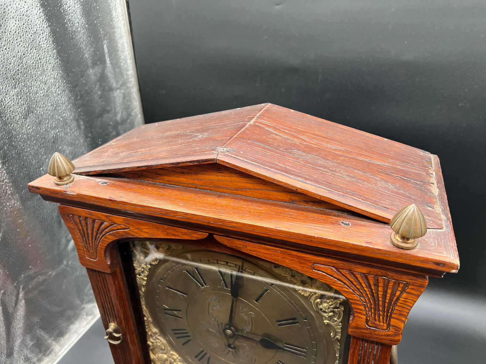 Mahogany Mantle Clock - 2