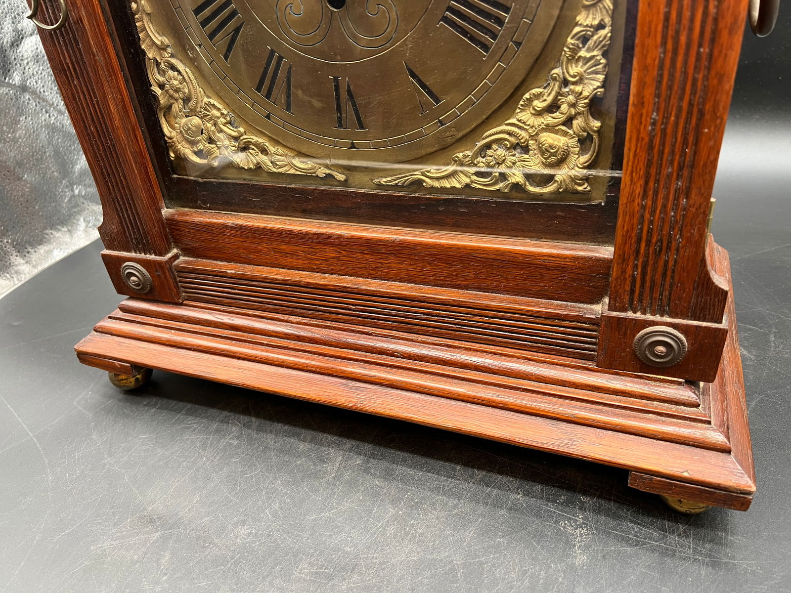 Mahogany Mantle Clock - 3