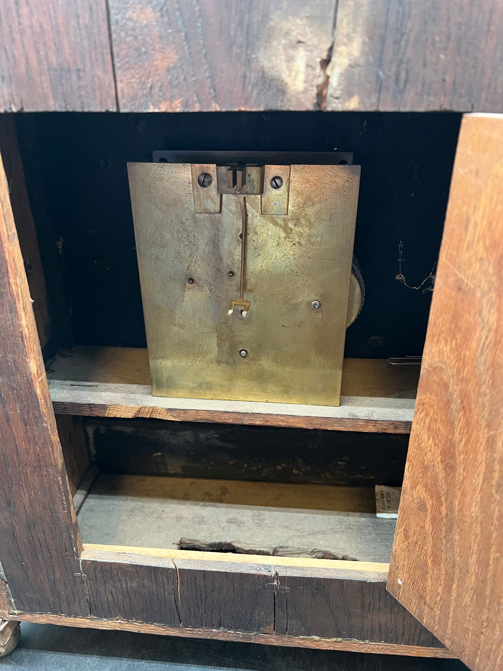 Mahogany Mantle Clock - 6