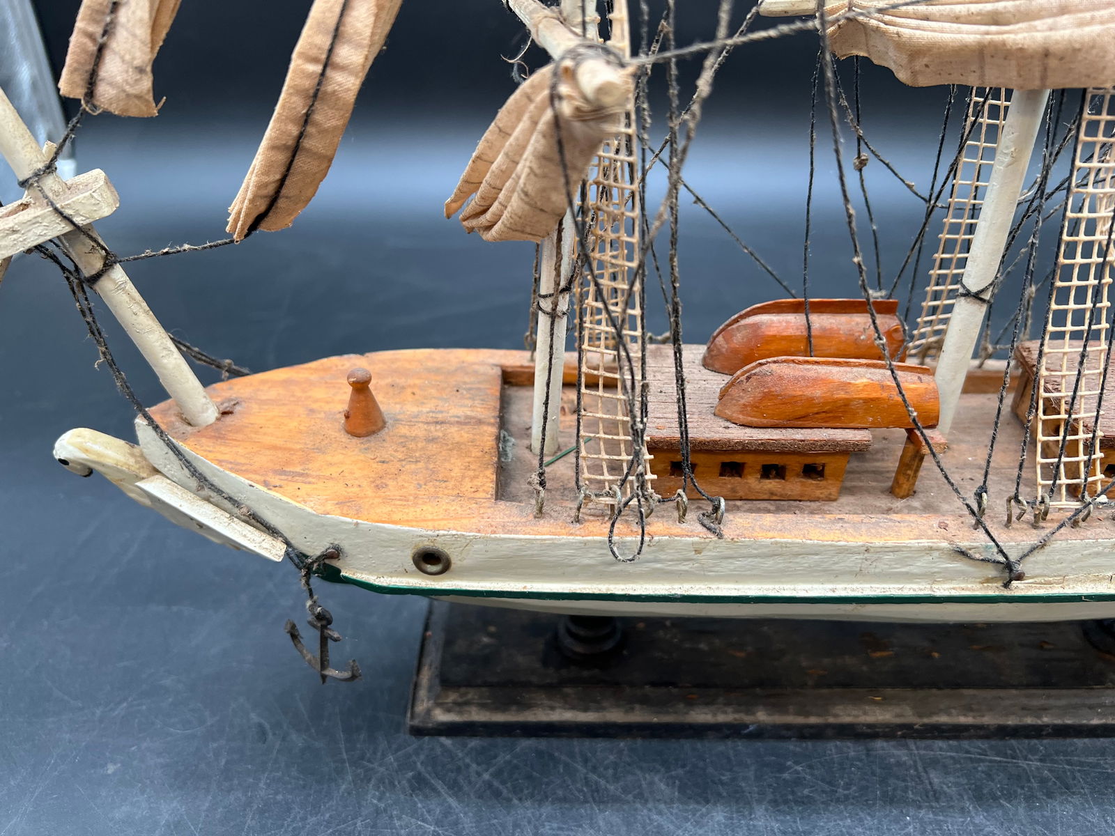 Wooden Model Ship - 4