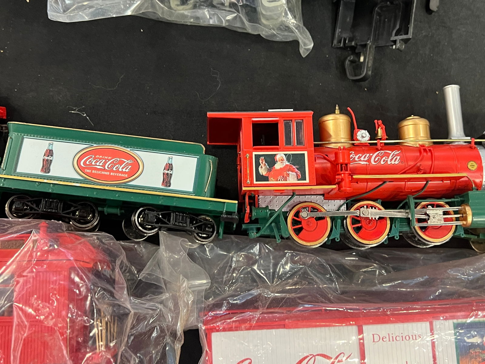 Coca Cola Chriswtmas Train Set - 2