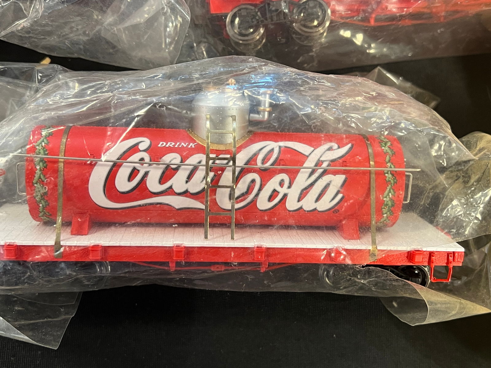 Coca Cola Chriswtmas Train Set - 4
