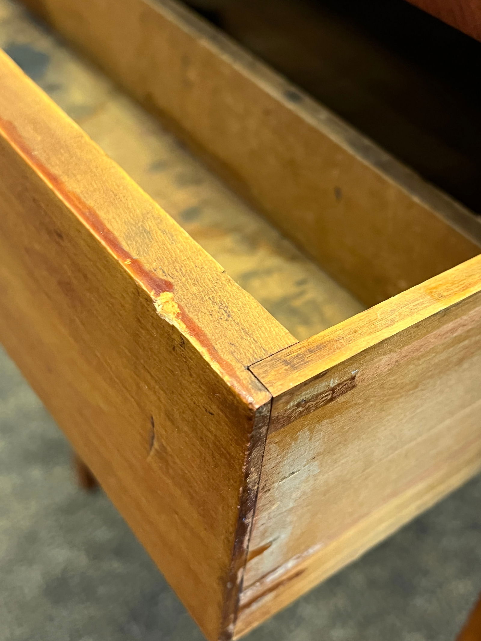 Cherry 1 Drawer Dropleaf Table - 2